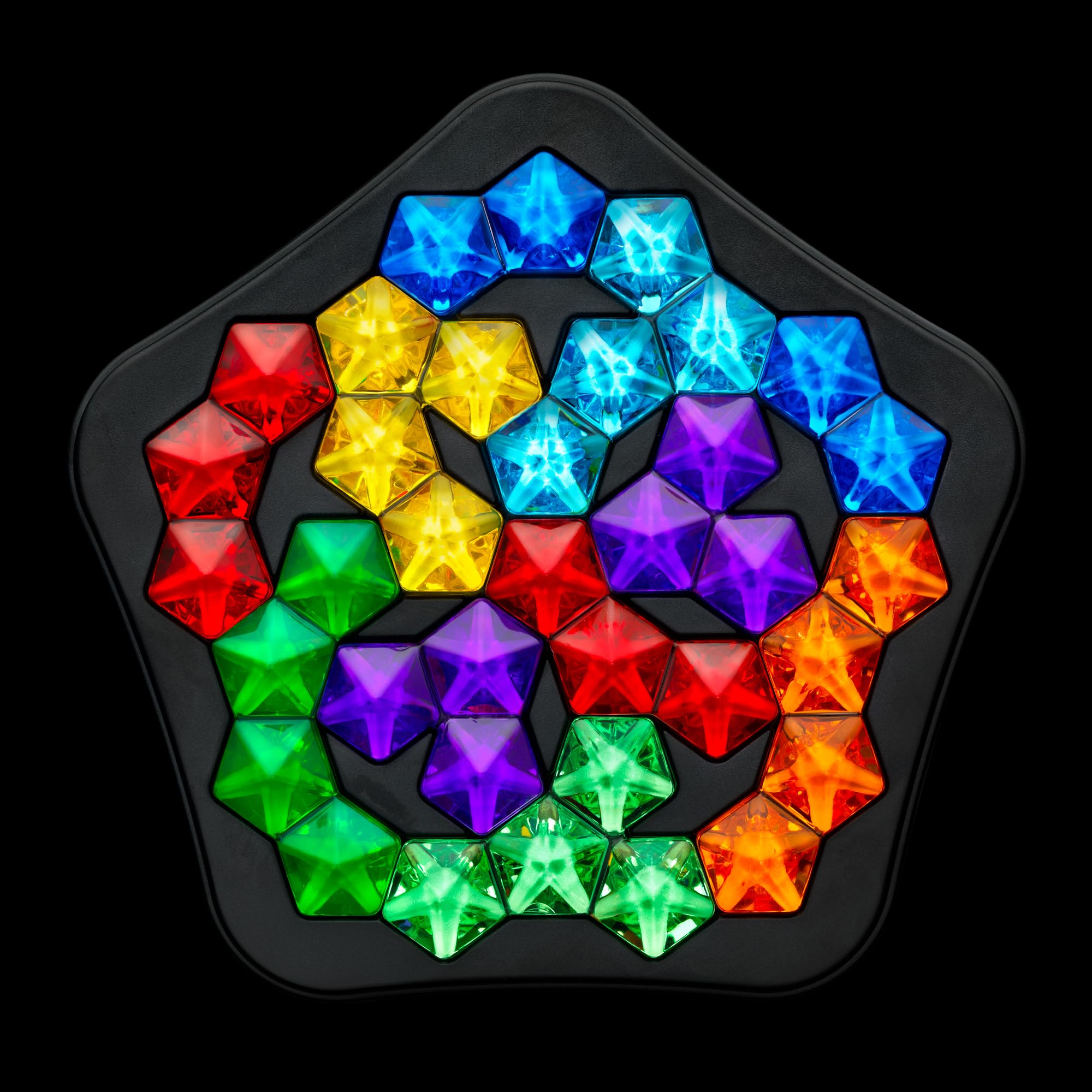 SmartGames IQ Pentagon Puzzle Game with 120 Challenges