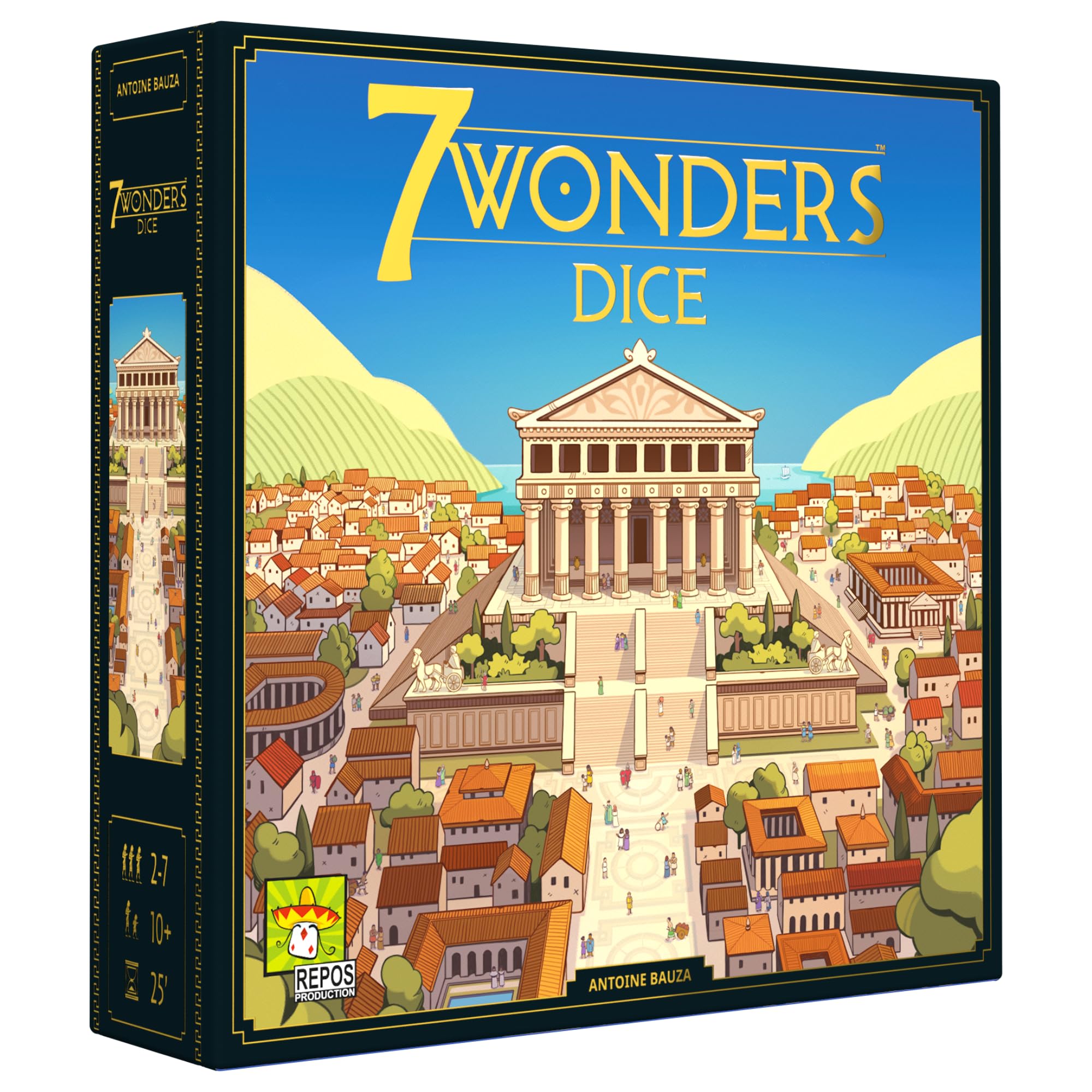 Asmodee 7 Wonders: Dice Strategy Board Game 1