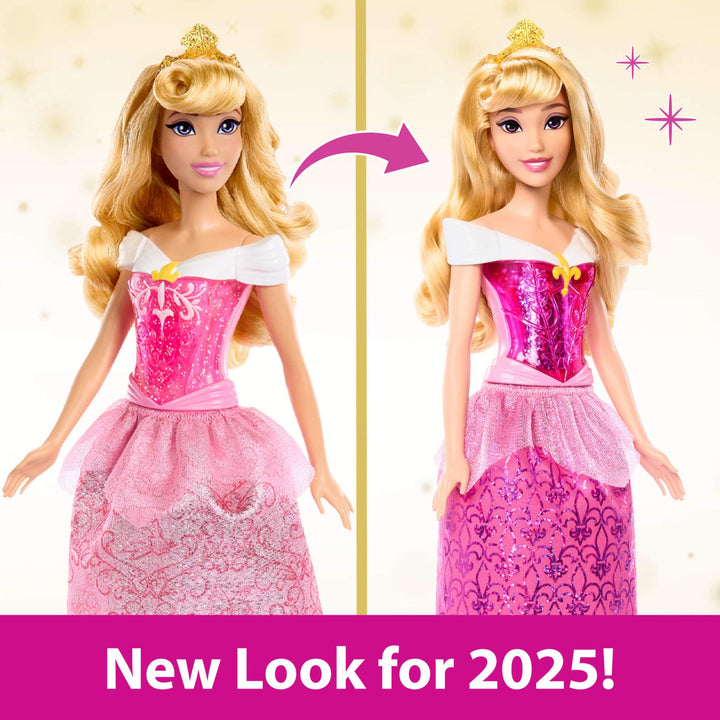 Disney Princess Aurora Sleeping Beauty Posable Fashion Doll with Sparkling Outfit