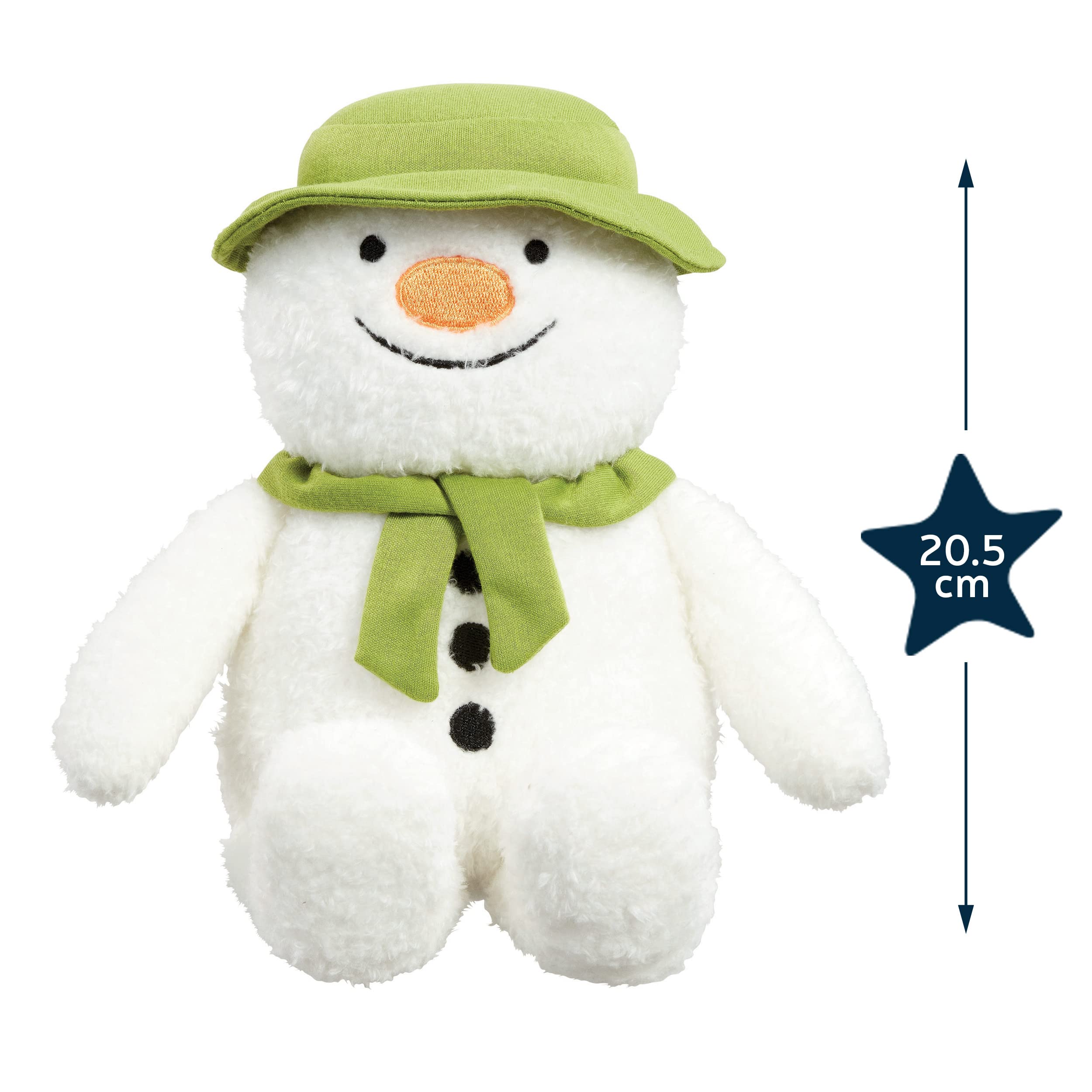 Rainbow Designs The Snowman Musical Soft Toy - 20.5cm, Plays 'We're Walking in the Air' 10