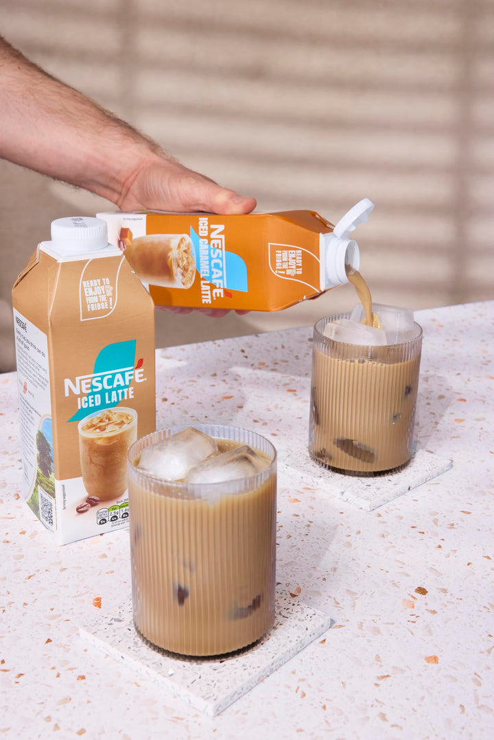 NESCAFÉ Iced Coffee Caramel Flavour Latte 750ml - Ready to Drink