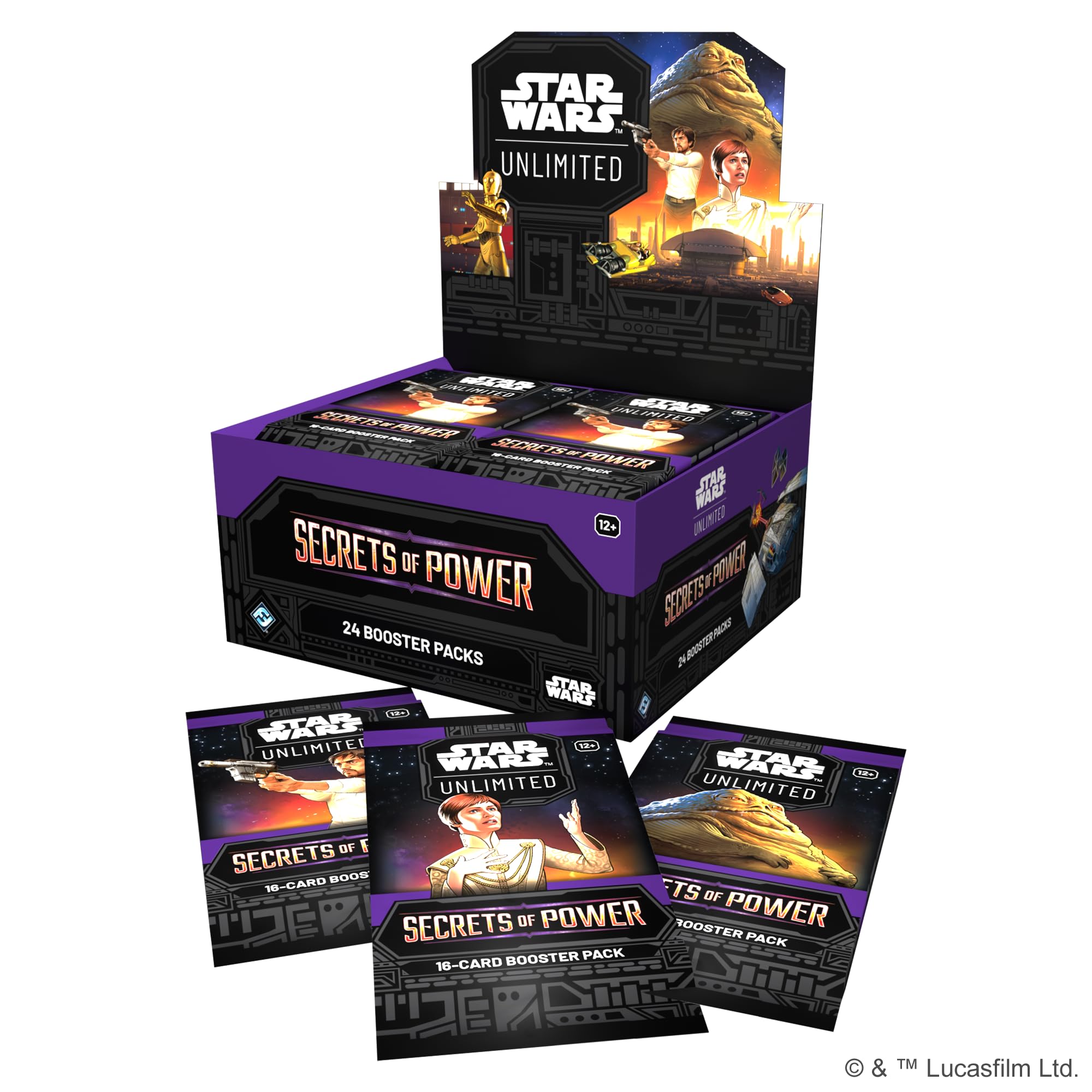 Asmodee Star Wars: Unlimited TCG Secrets of Power Booster Display - 24 Packs