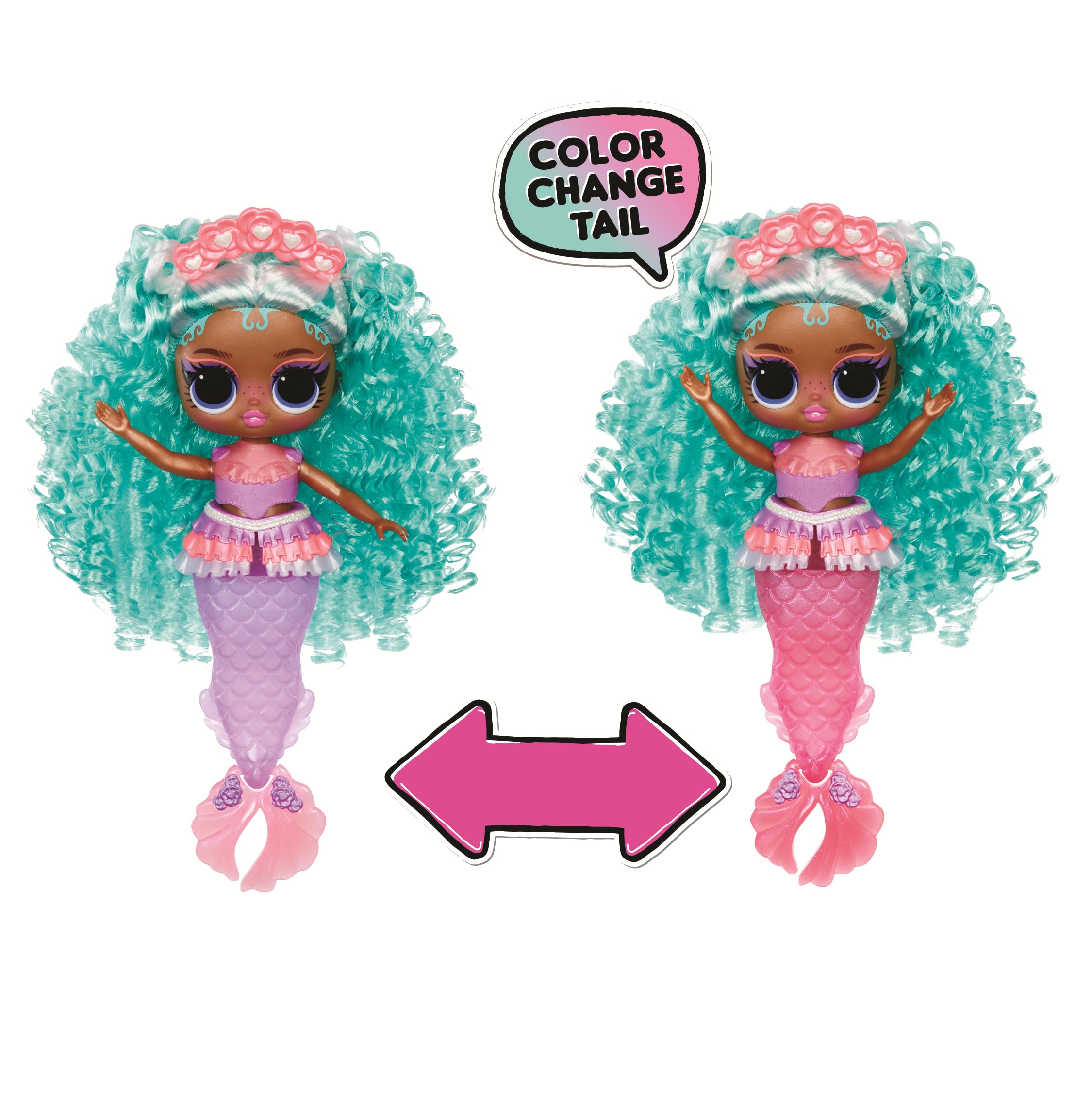 L.O.L. Surprise! Tweens Mermaid Serena Finn Doll | Colour Changing Tail | Movable Fin | 10 Inches 3