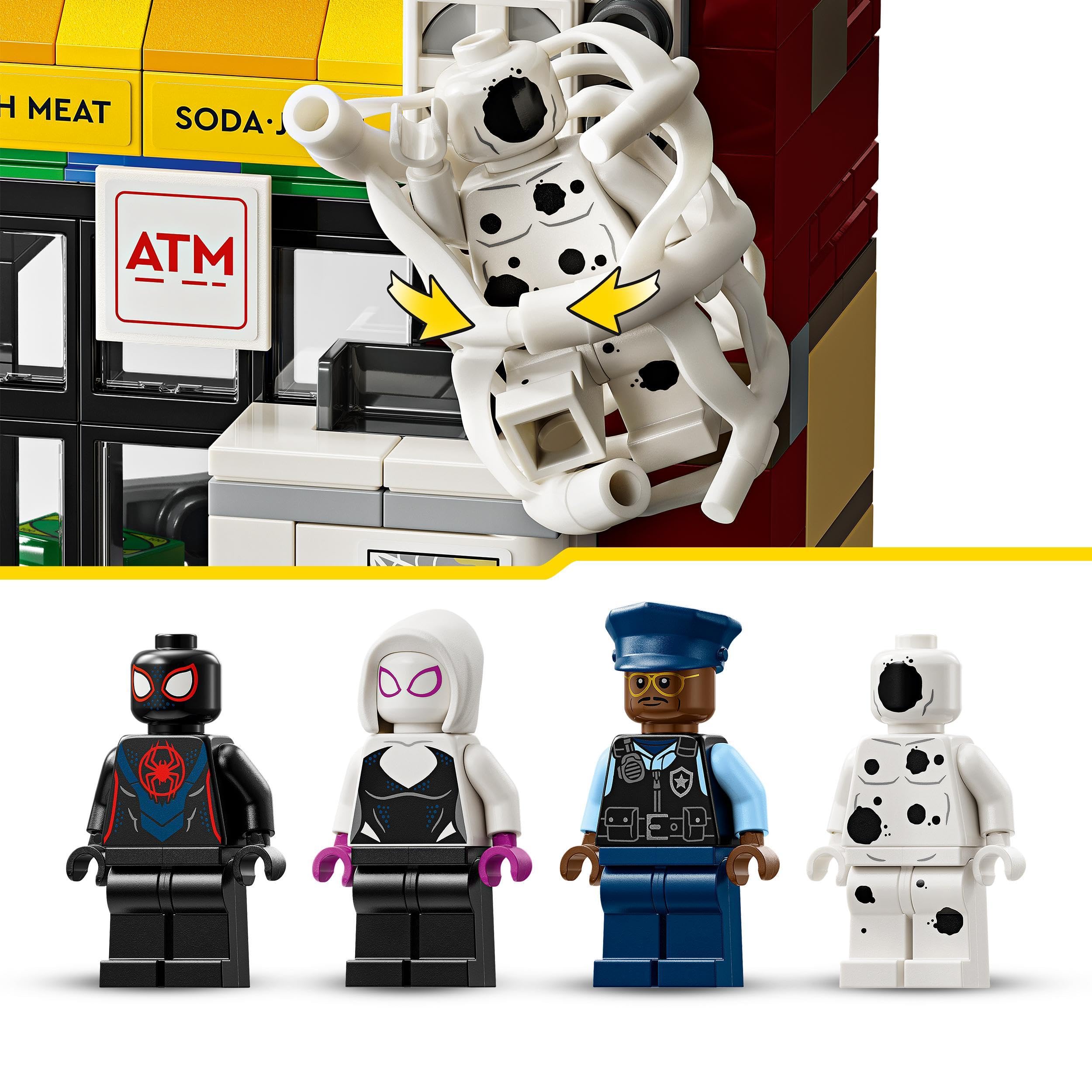 LEGO Marvel Spider-Verse: Miles Morales vs. The Spot - Super Heroes Playset for Ages 9+ 3