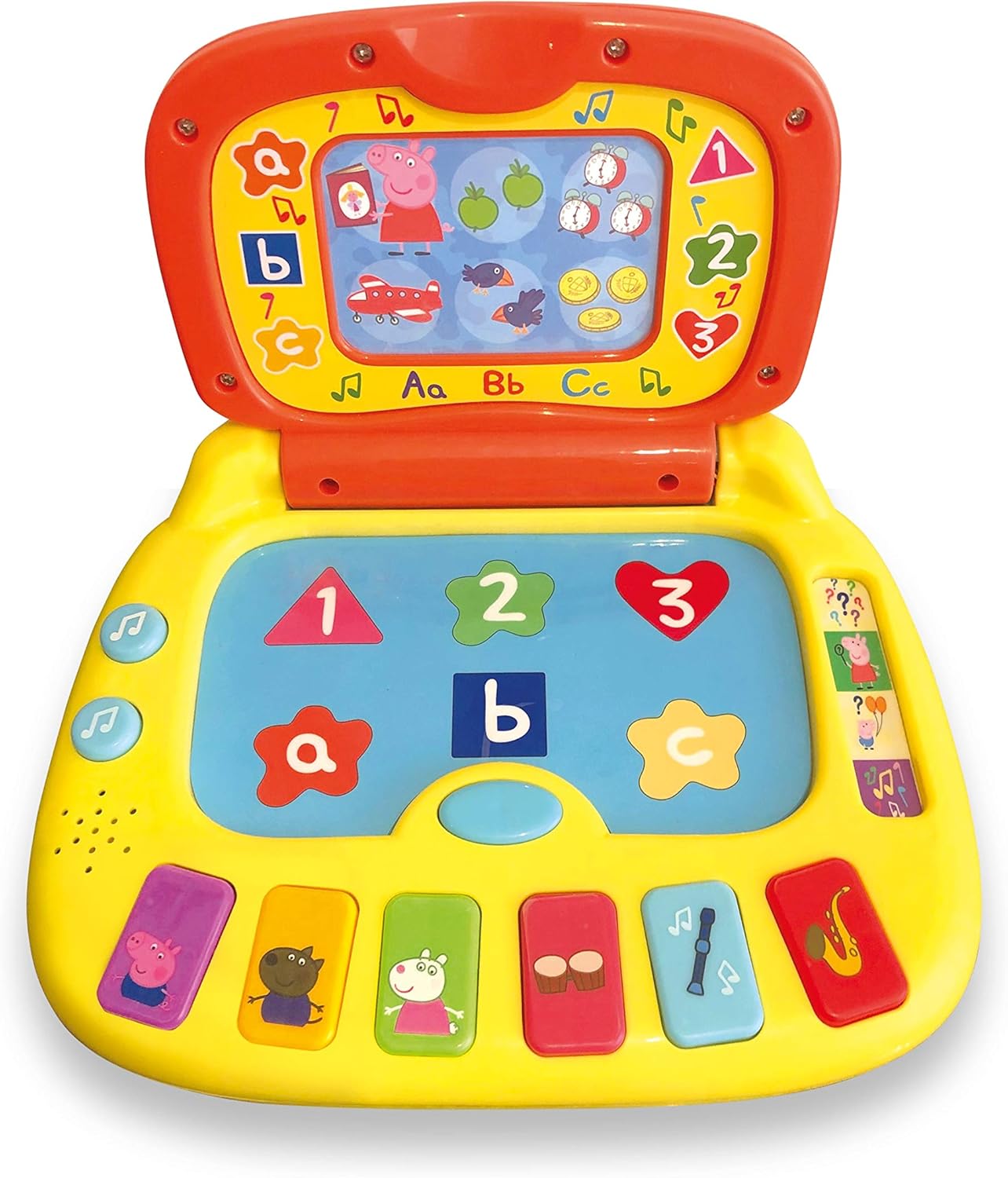 Peppa Pig PP02 Laugh & Learn Laptop - Educational Electronic Toy for Toddlers 2+
