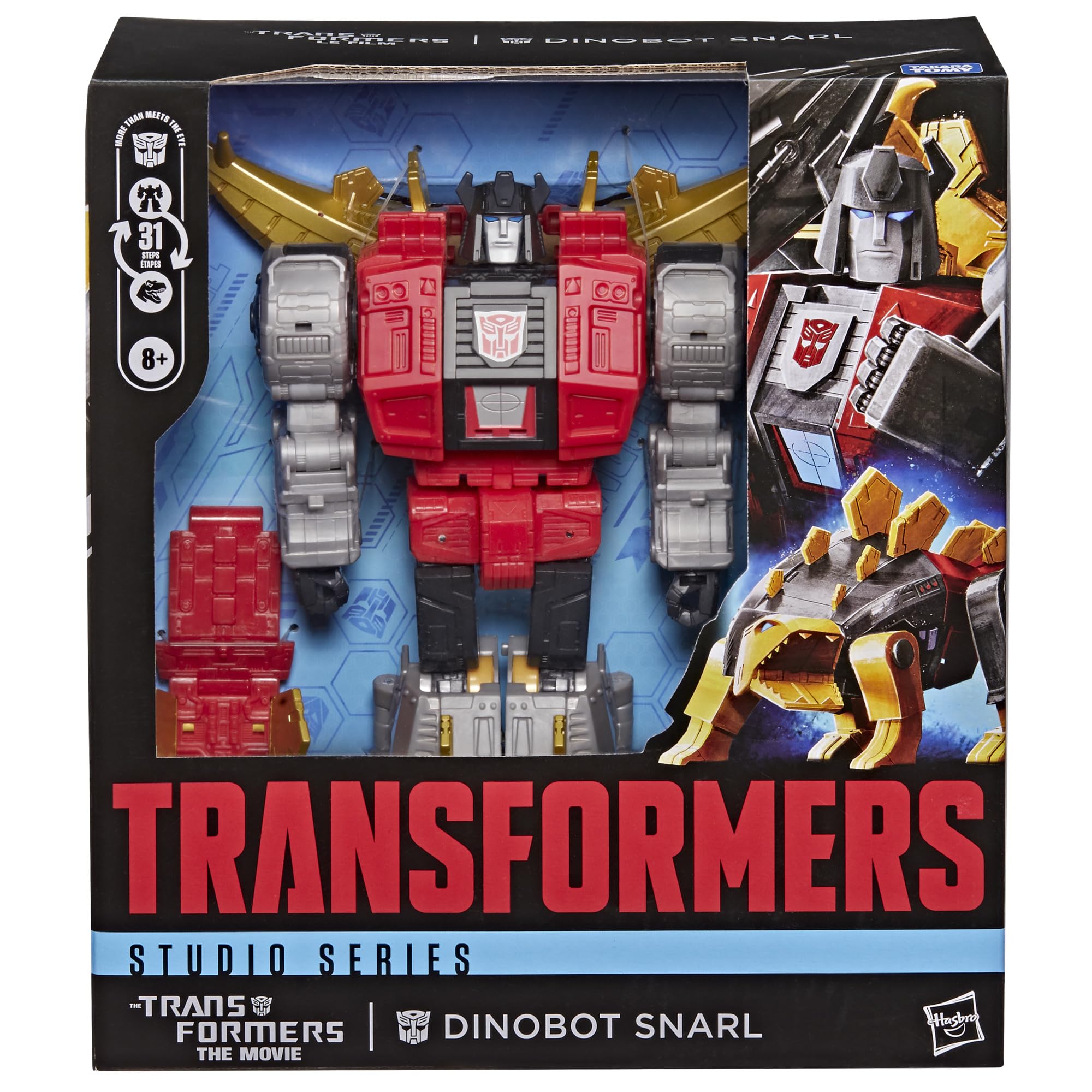 Transformers Studio Series Dinobot Snarl Leader Class Action Figure | 20-cm | Ages 8+ 2