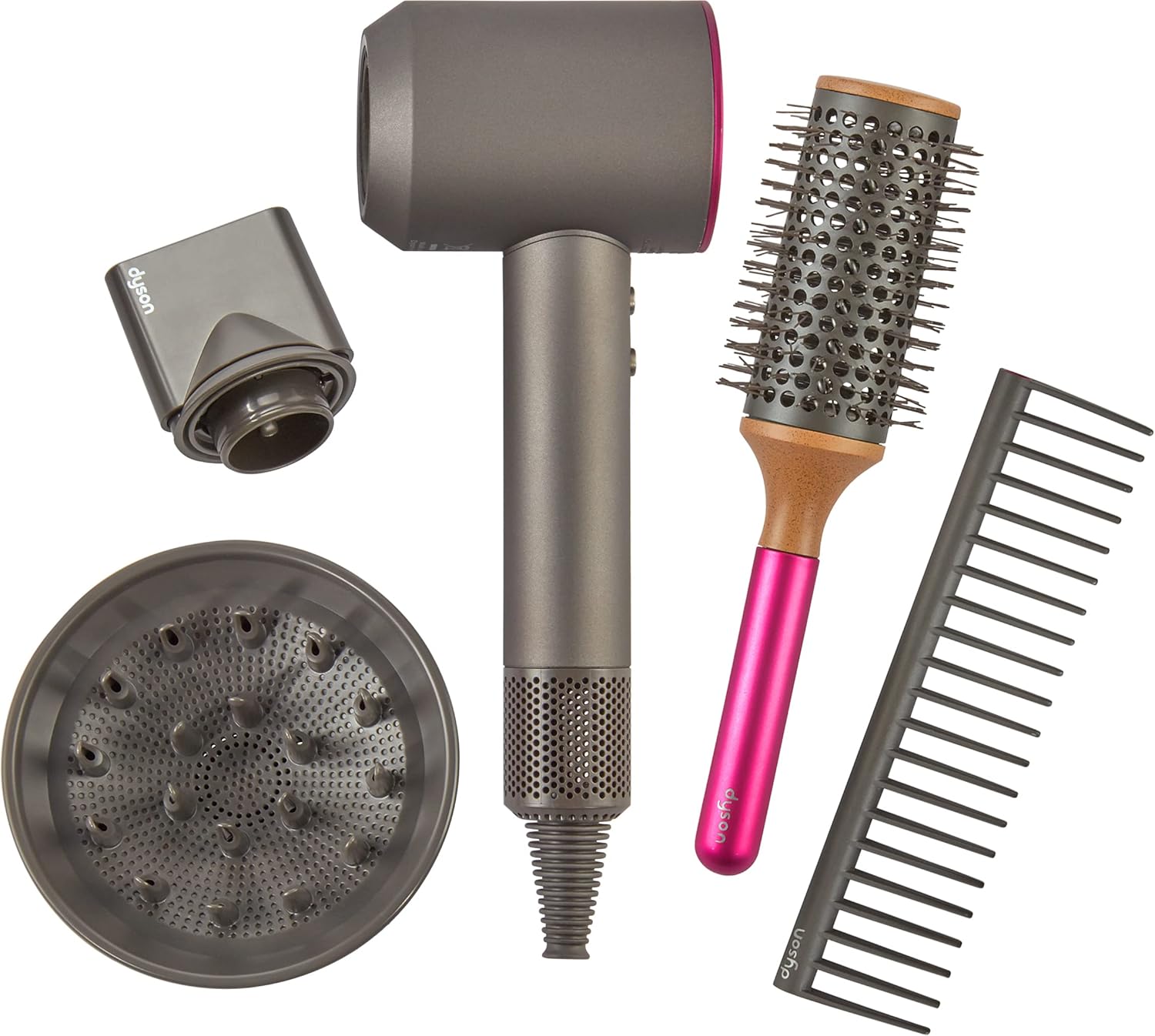 Casdon Dyson Supersonic Styling Set - Interactive Toy Hairdryer for Kids Aged 3+ 7