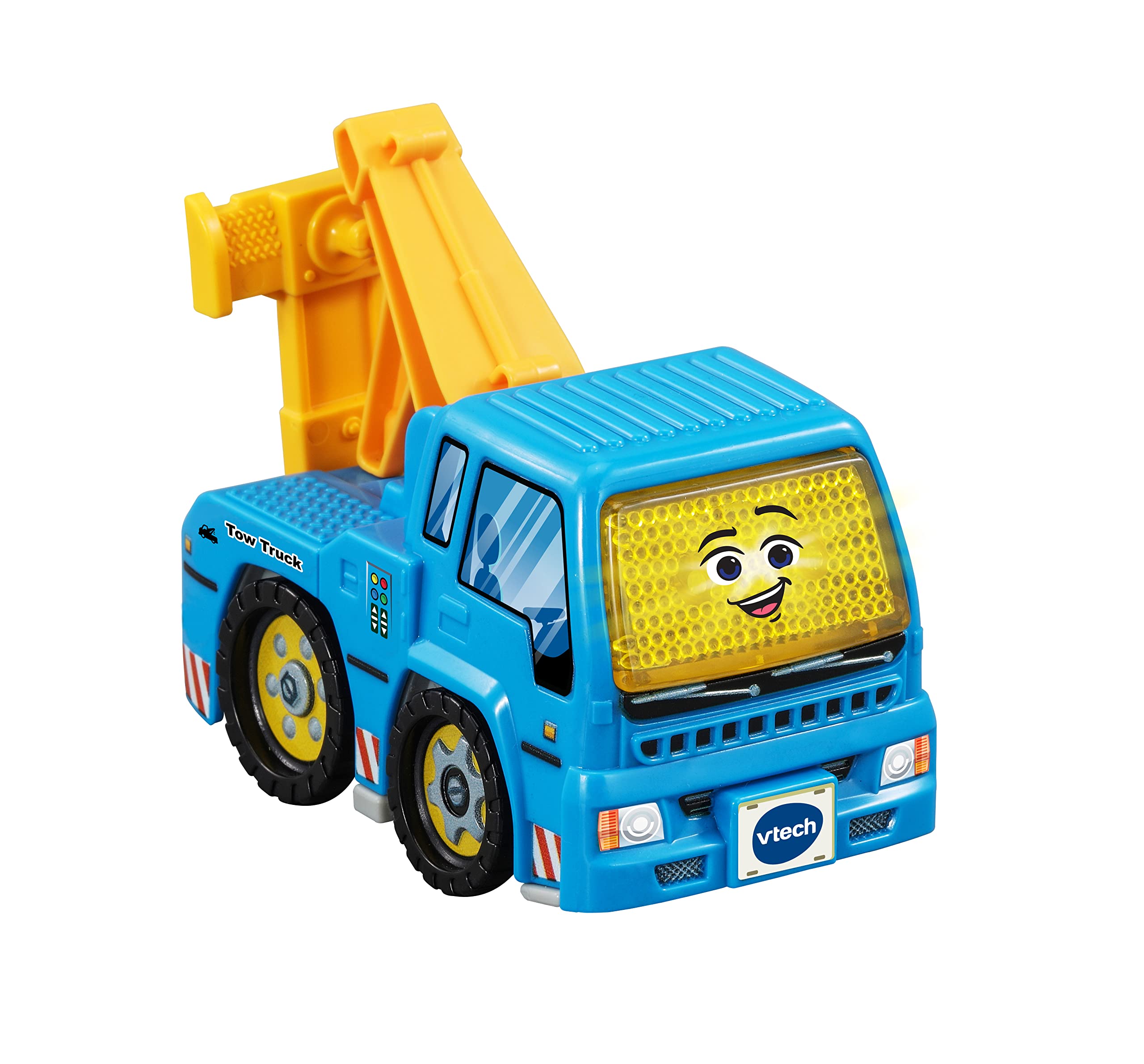 VTech Toot-Toot Drivers Tow Truck - Interactive Musical Toy Vehicle with Lights & Sounds for Toddlers 12 Months+ 1