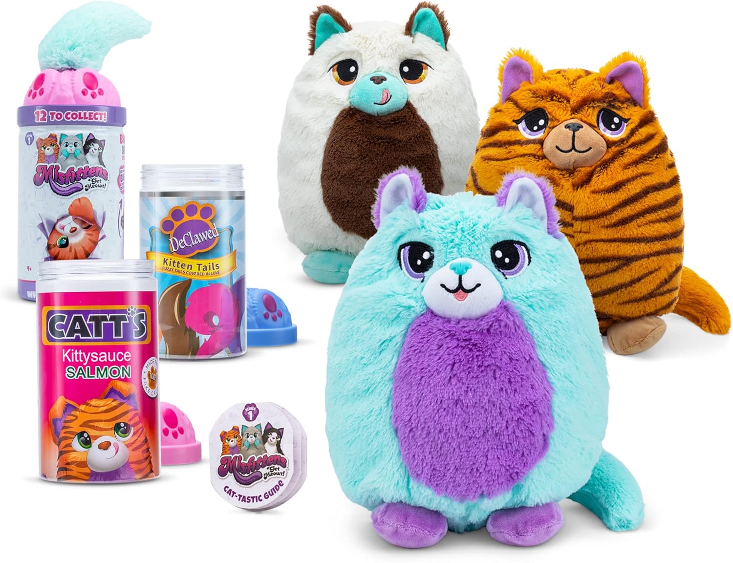 Misfittens Cats Wave 1 - Collectible Surprise Plush Stuffed Animals for Kids 3+ 1