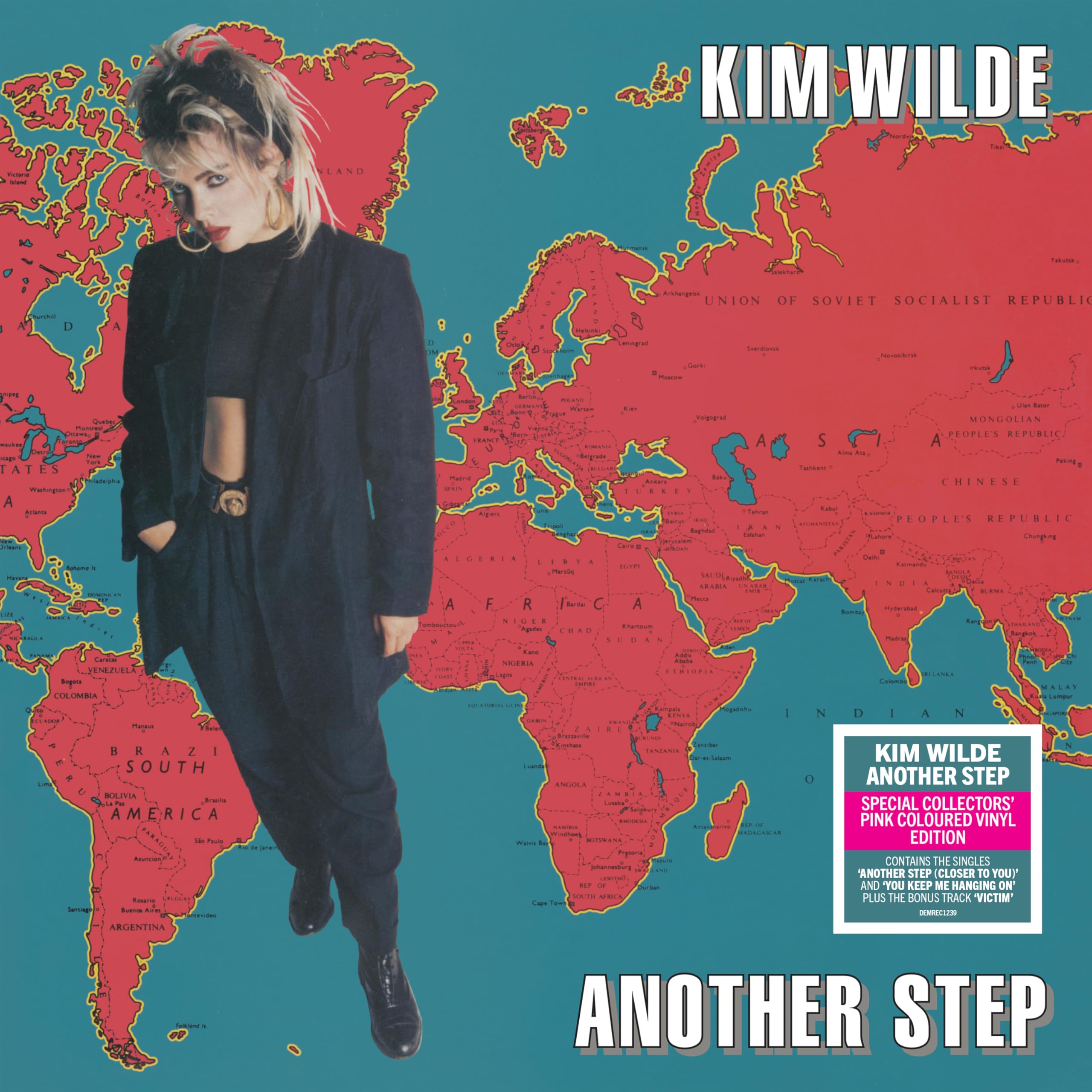 Kim Wilde - Another Step [Hot Pink Vinyl] 1