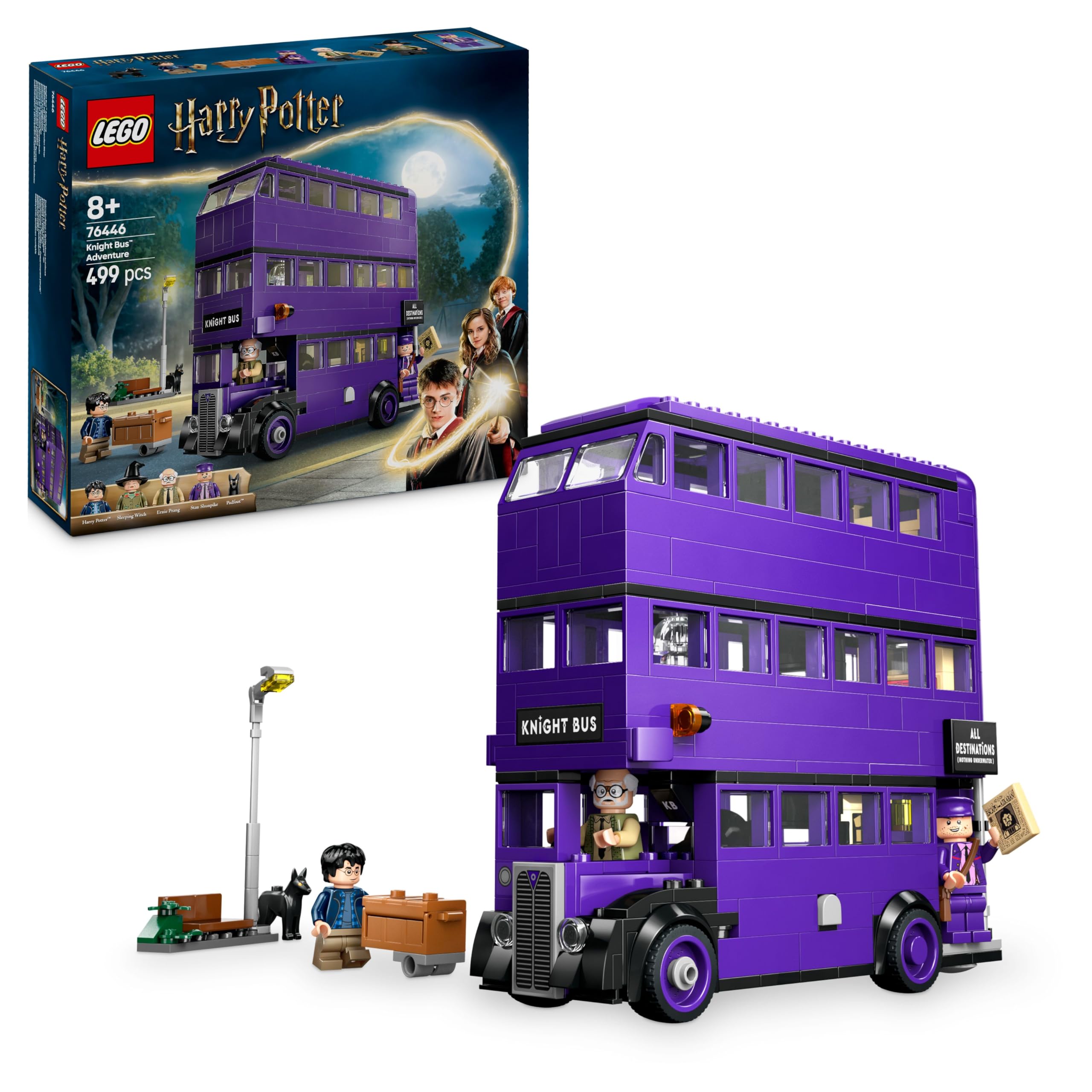 LEGO Harry Potter Knight Bus Adventure 76446 Building Set | Ages 8+