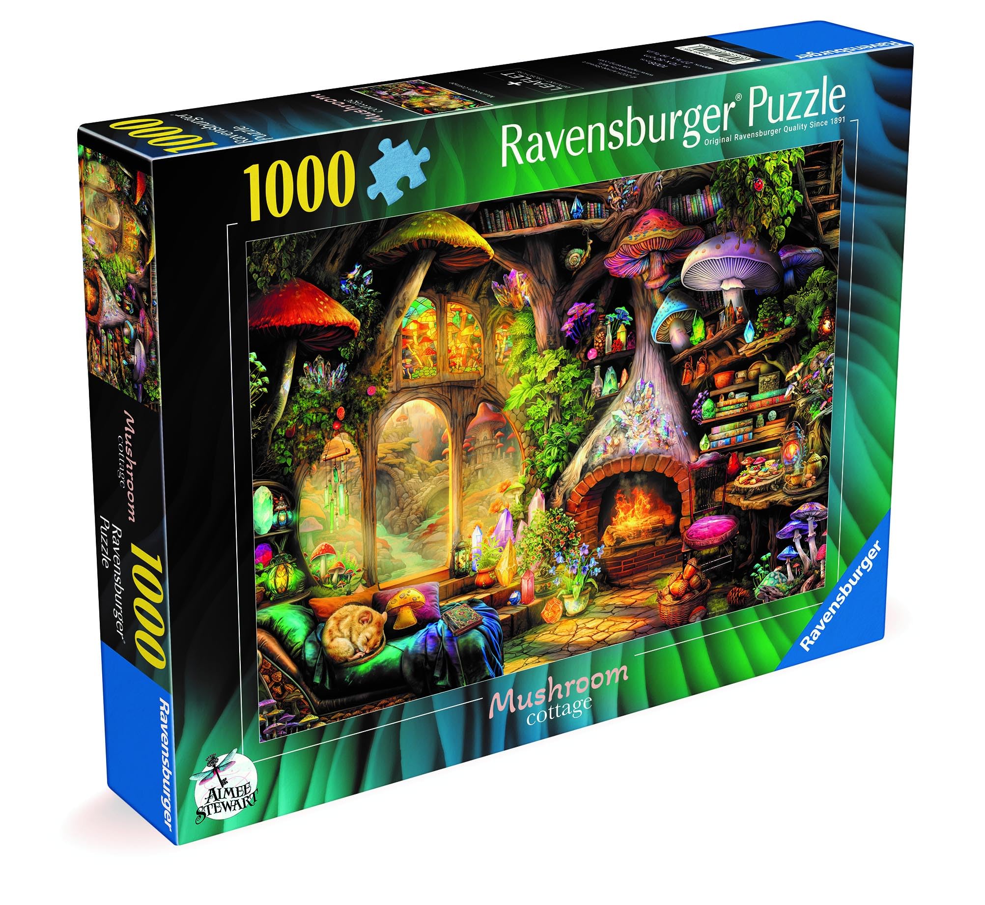 Ravensburger Mushroom Cottage 1000 Piece Jigsaw Puzzle 5