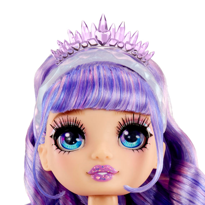 Rainbow High Creative Crystals Violet - Purple 28 cm Fashion Doll with DIY Crystal Make It Kit