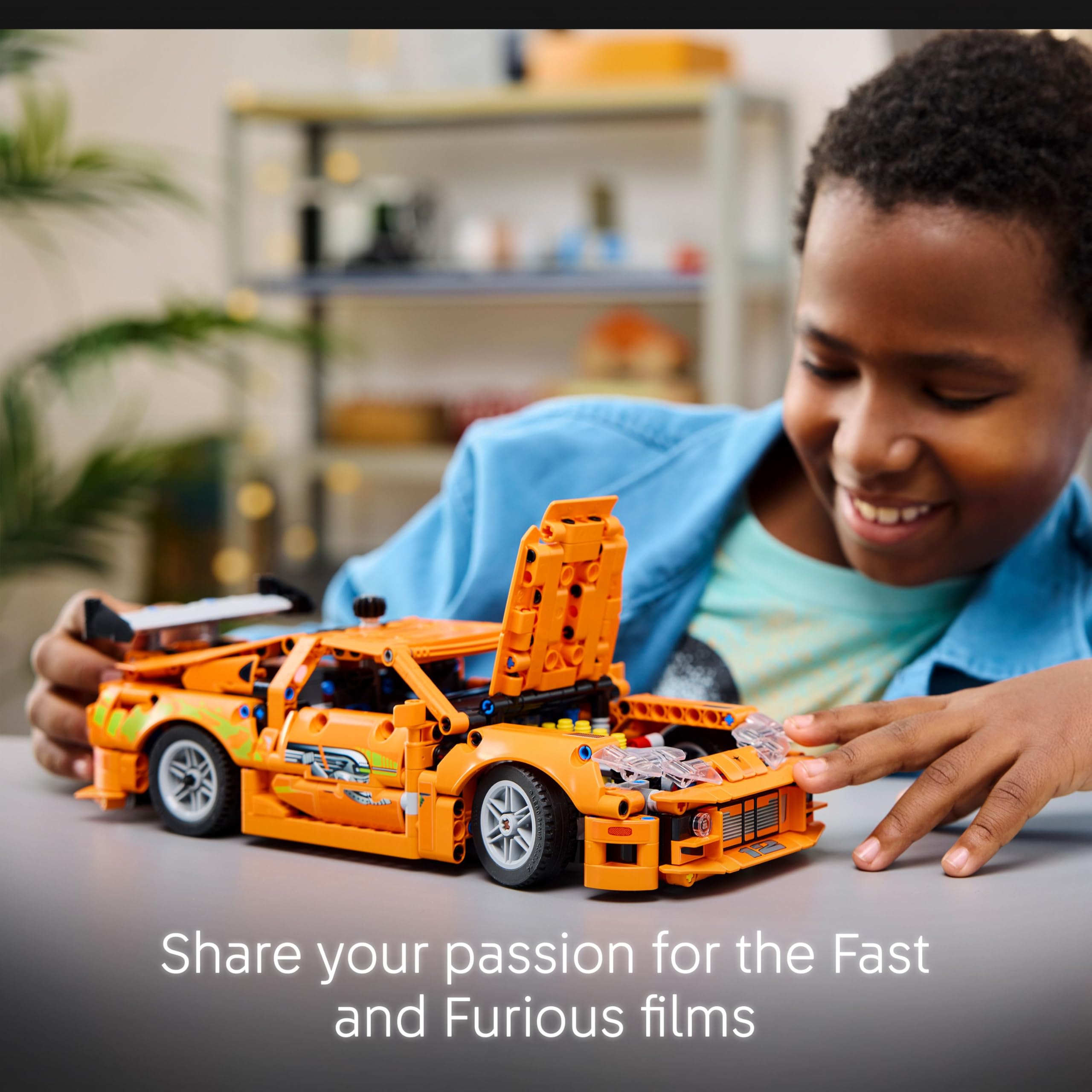 LEGO Technic Fast and Furious Toyota Supra MK4 Model Kit 42204 | 6-Cylinder Engine | Ages 9+ 6