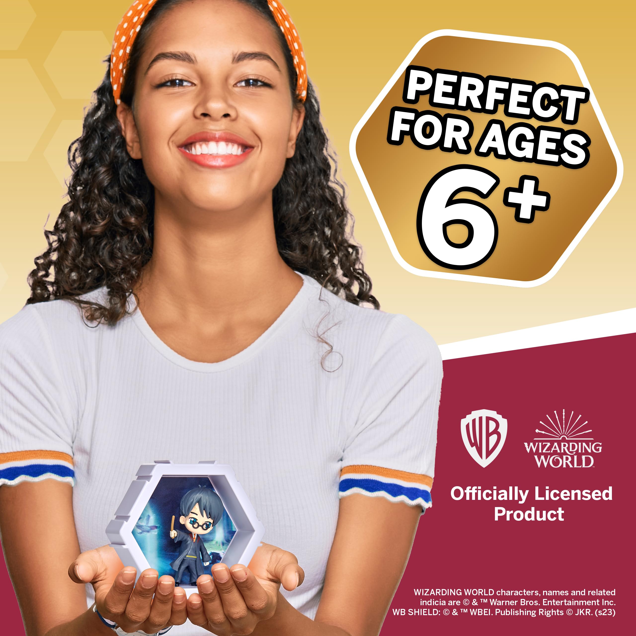 WOW! PODS 4D Harry Potter - Connectable Collectible Bobblehead with 4D Lenticular Display 4