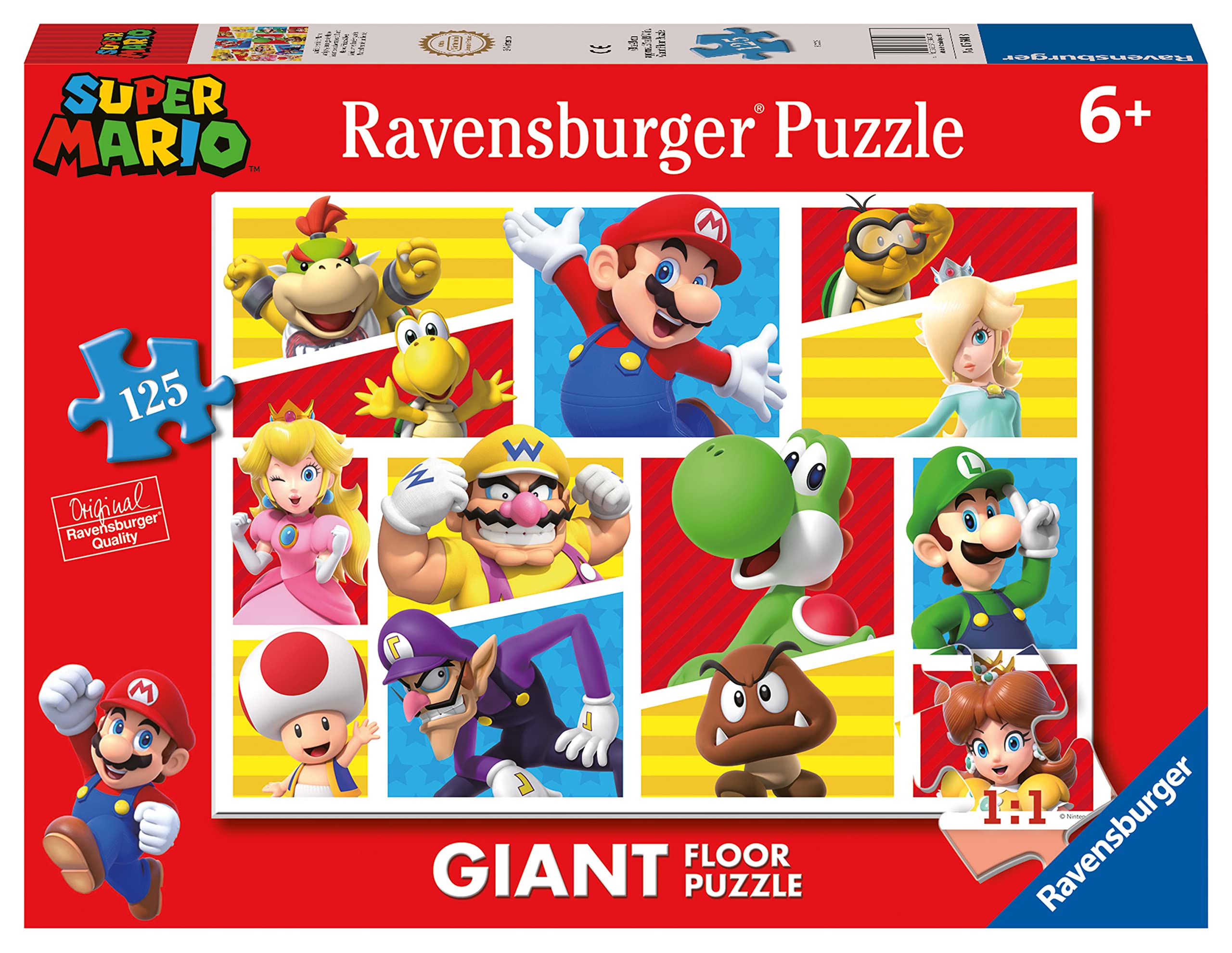 Ravensburger Super Mario 125-Piece Jigsaw Puzzle - Floor Puzzle for Kids 6 Years and Up 8