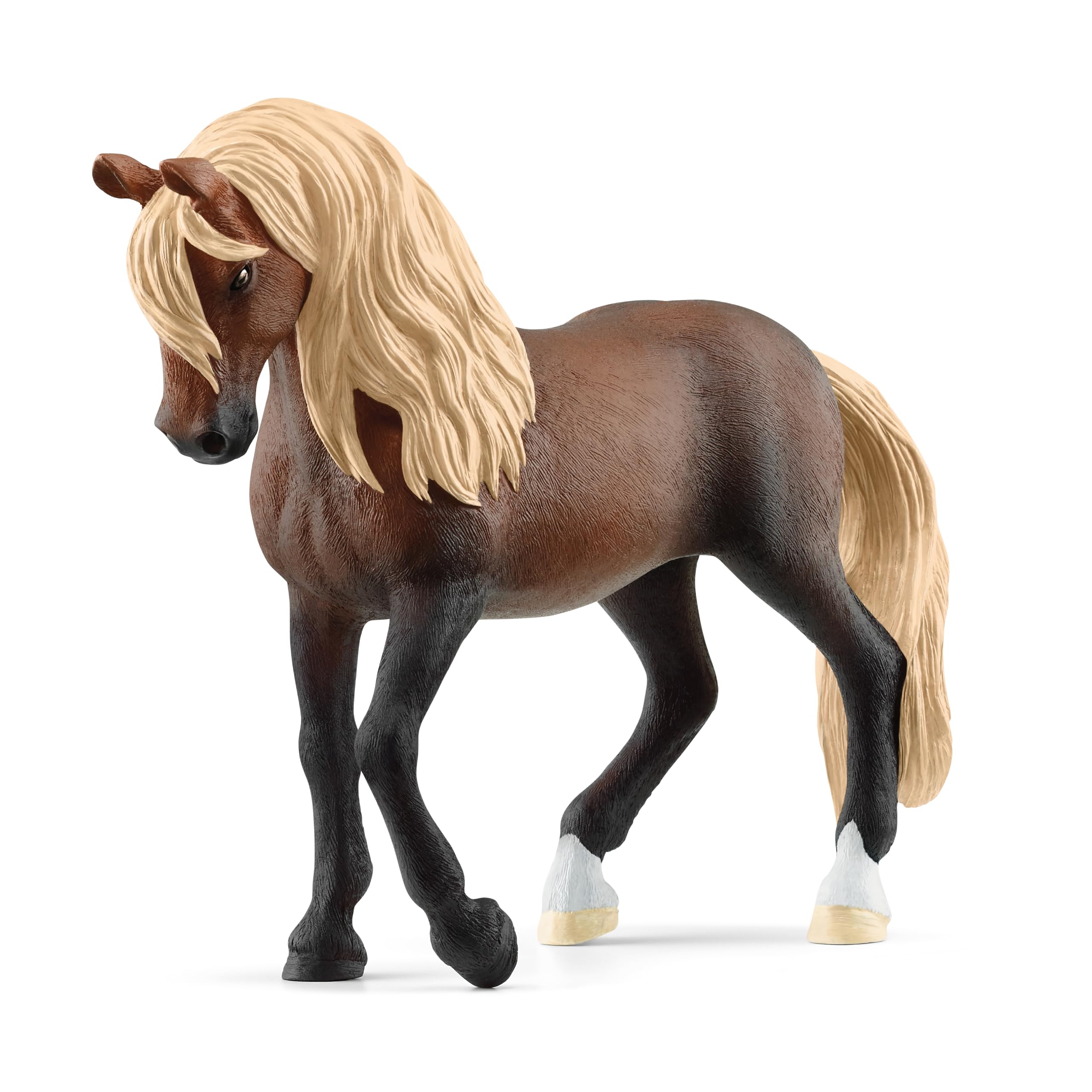 Schleich Peruvian Paso Stallion Figurine - Horse Club Collection | Brown, 4.1 inches