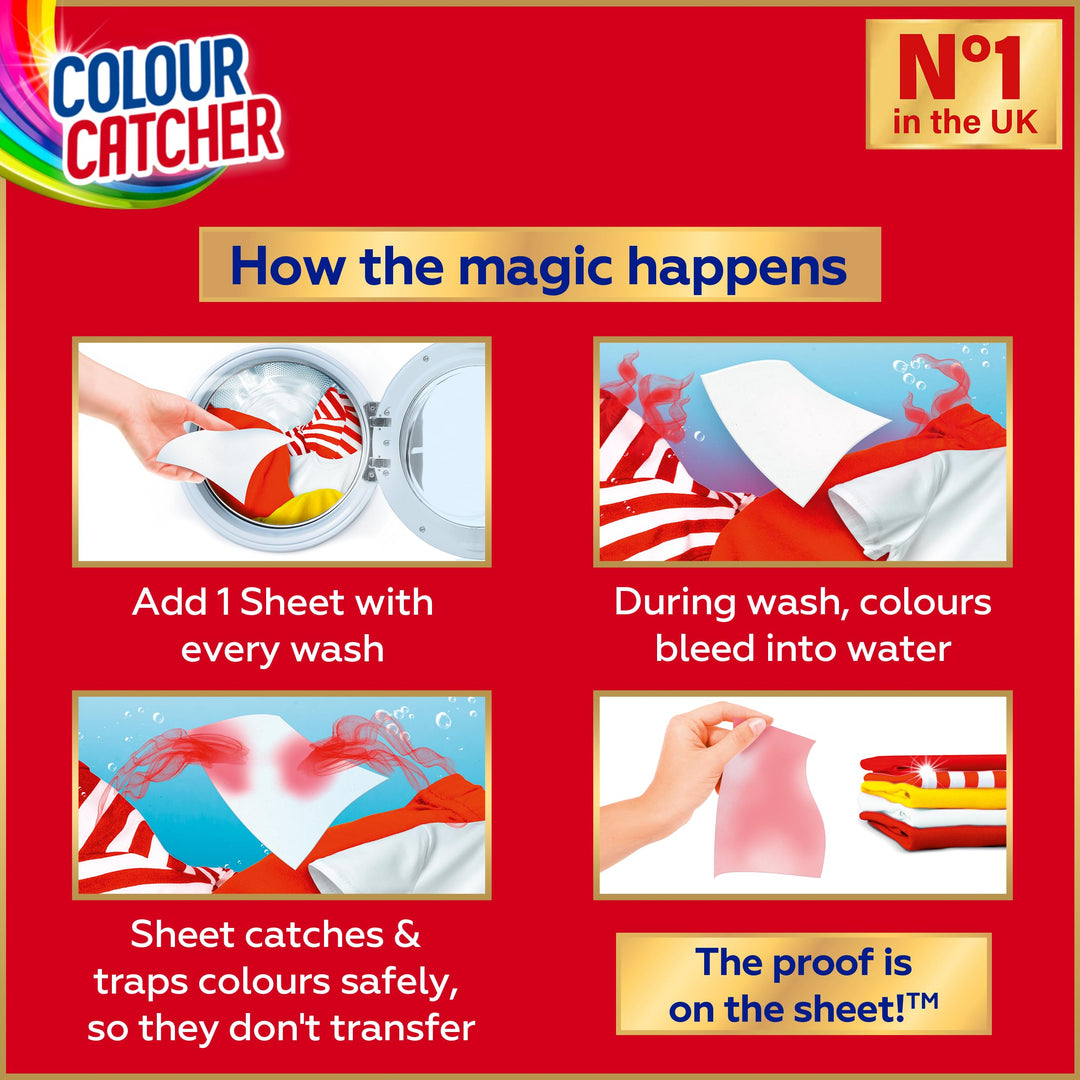 Colour Catcher - Colour Protection Sheets for Laundry