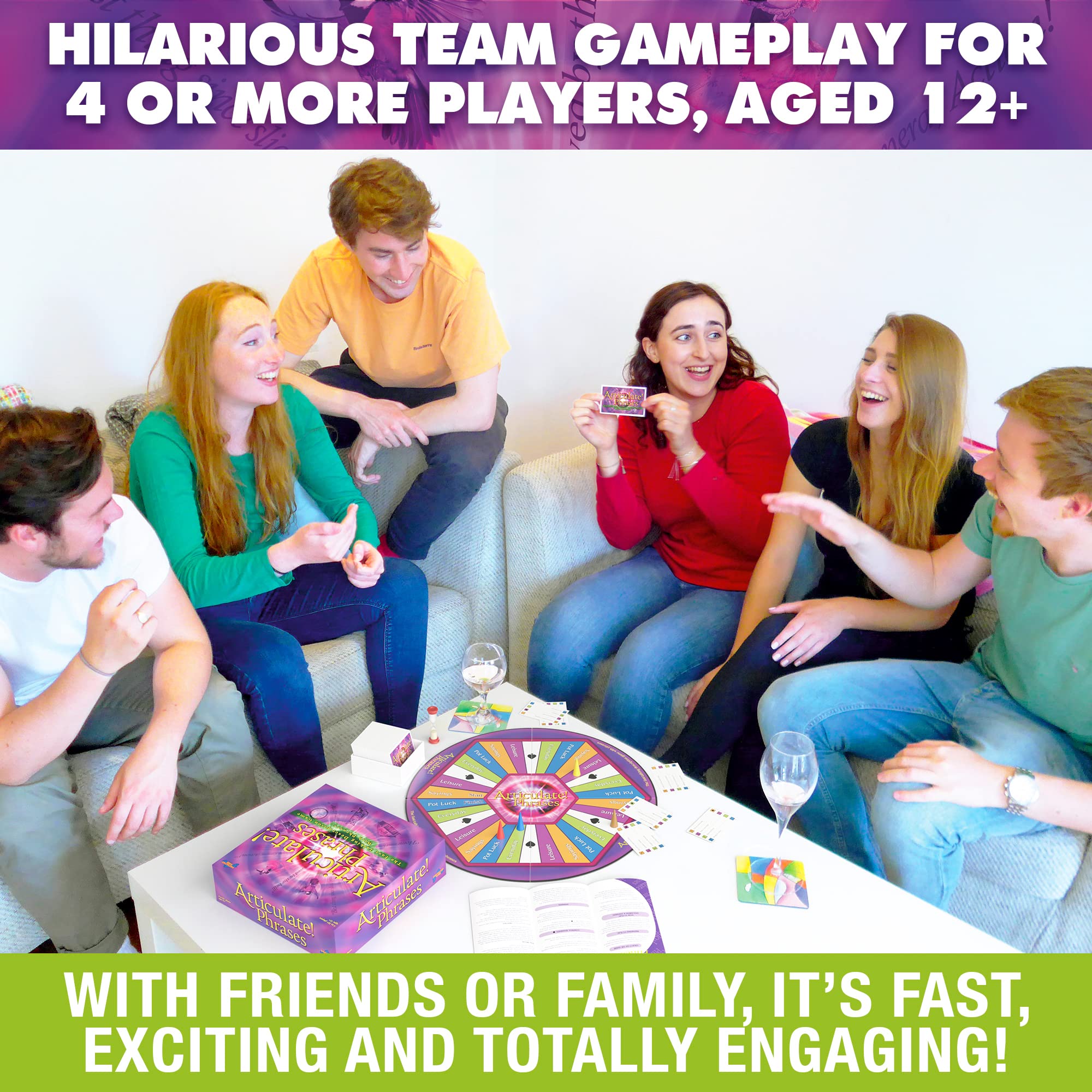 Drumond Park Articulate Phrases Family Board Game - Fast Talking Description Game for Adults & Teens 9