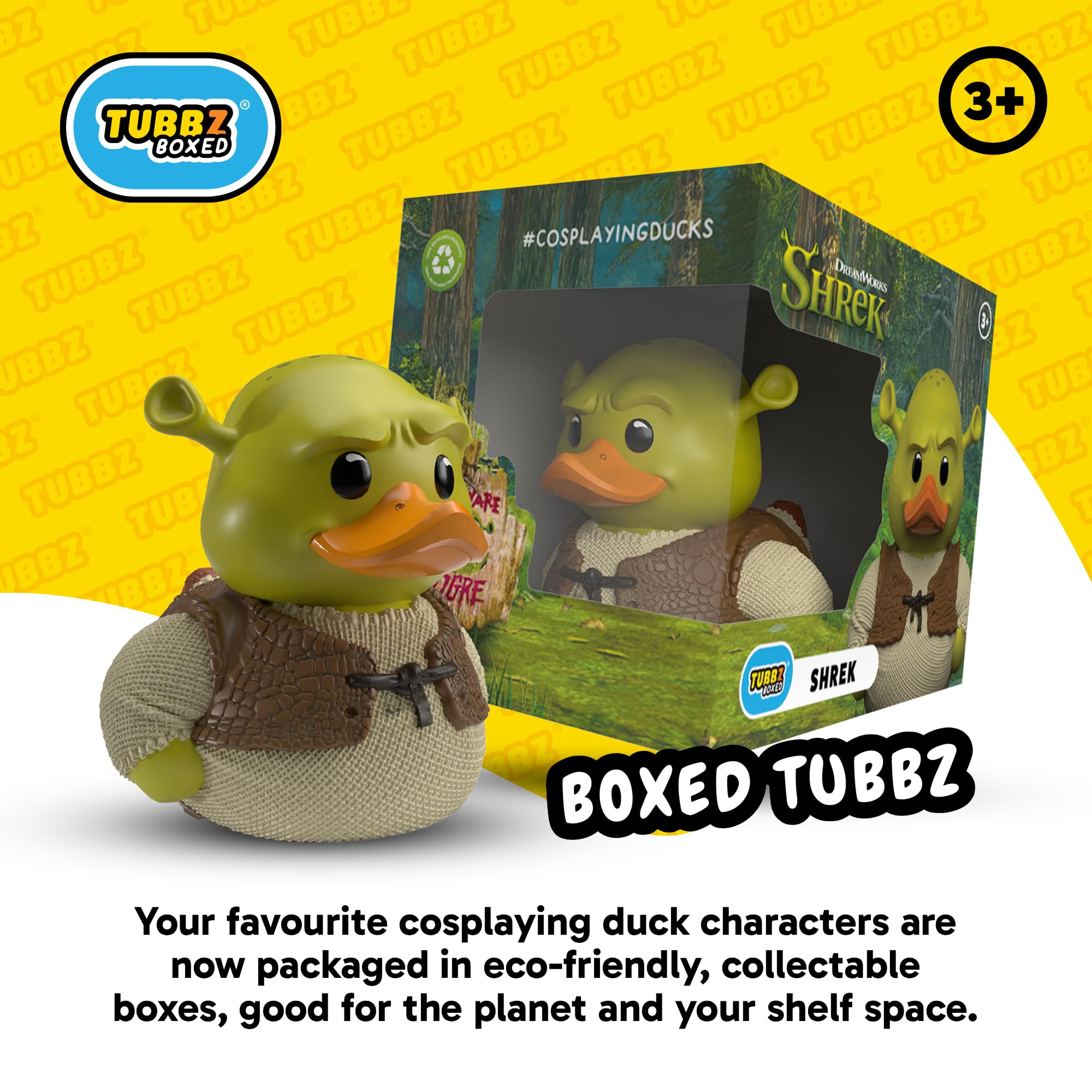 TUBBZ Johnny Silverhand Cosplaying Rubber Duck Collectible Figure | 9 cm | Unisex Adult 3