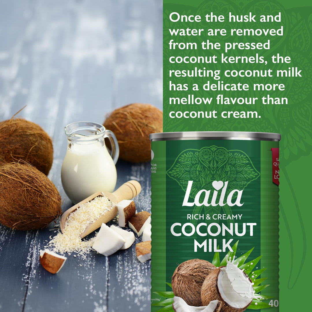 LAILA Rich & Creamy Coconut Milk - 400ml Can