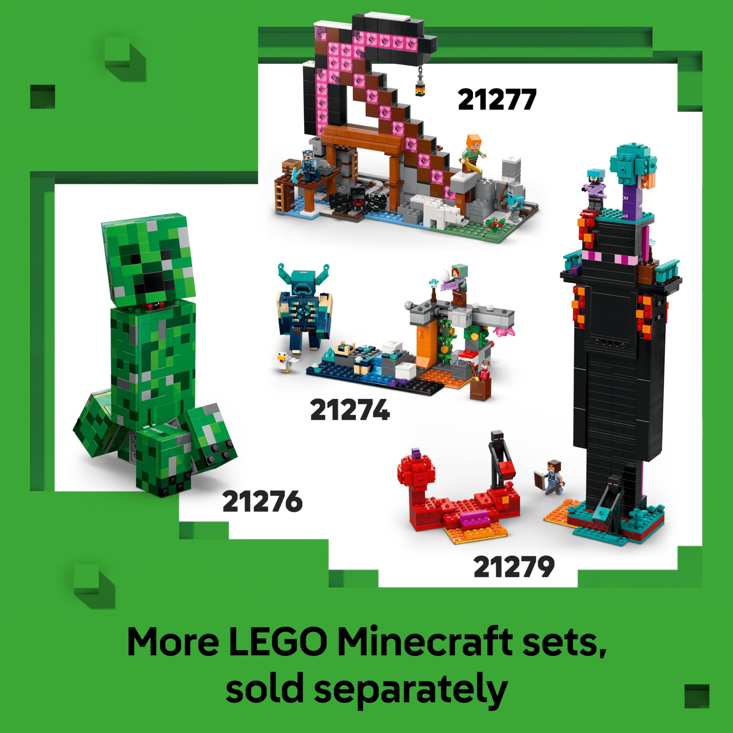 LEGO Minecraft The TNT Jungle House Toy Building Set 21275 for Ages 8+ | Explosive Play Feature 8
