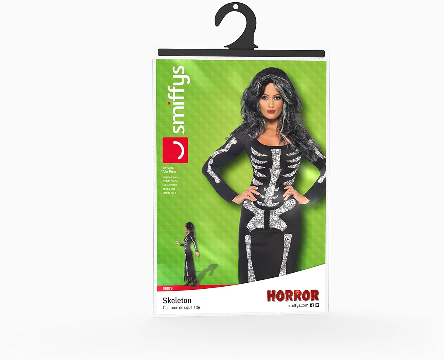 Smiffys Skeleton Costume - Women's Size 12-14 4