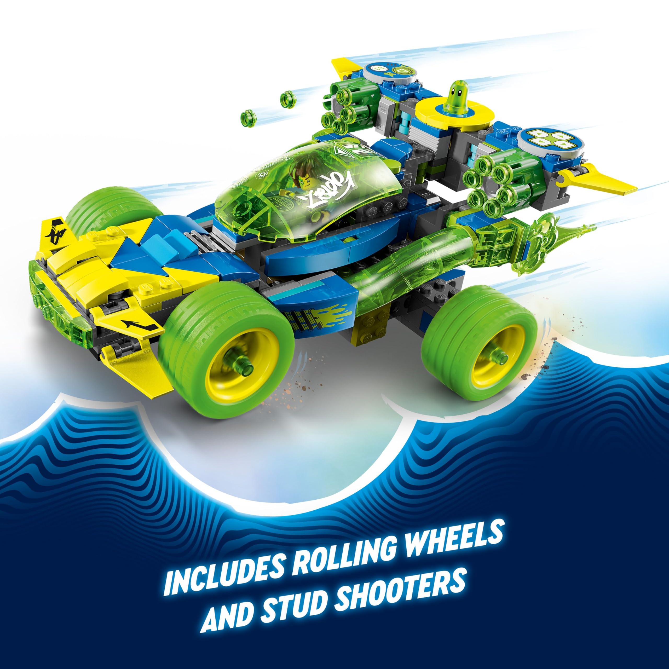 LEGO DREAMZzz 2in1 Mateo and the Z-Blob Action Race Car to Motorbike Building Set - 485 Pieces for Ages 8+ 11