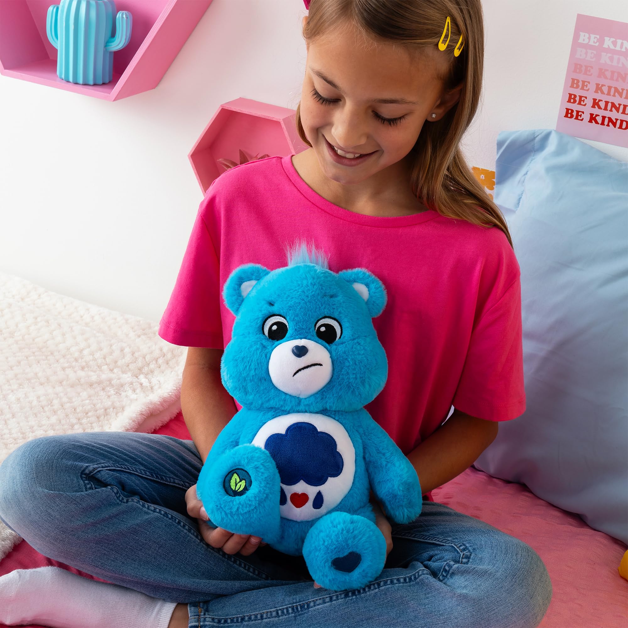 Care Bears Grumpy Bear Medium Plush Toy | 14 inches | Ages 4+ | Basic Fun 22062 6