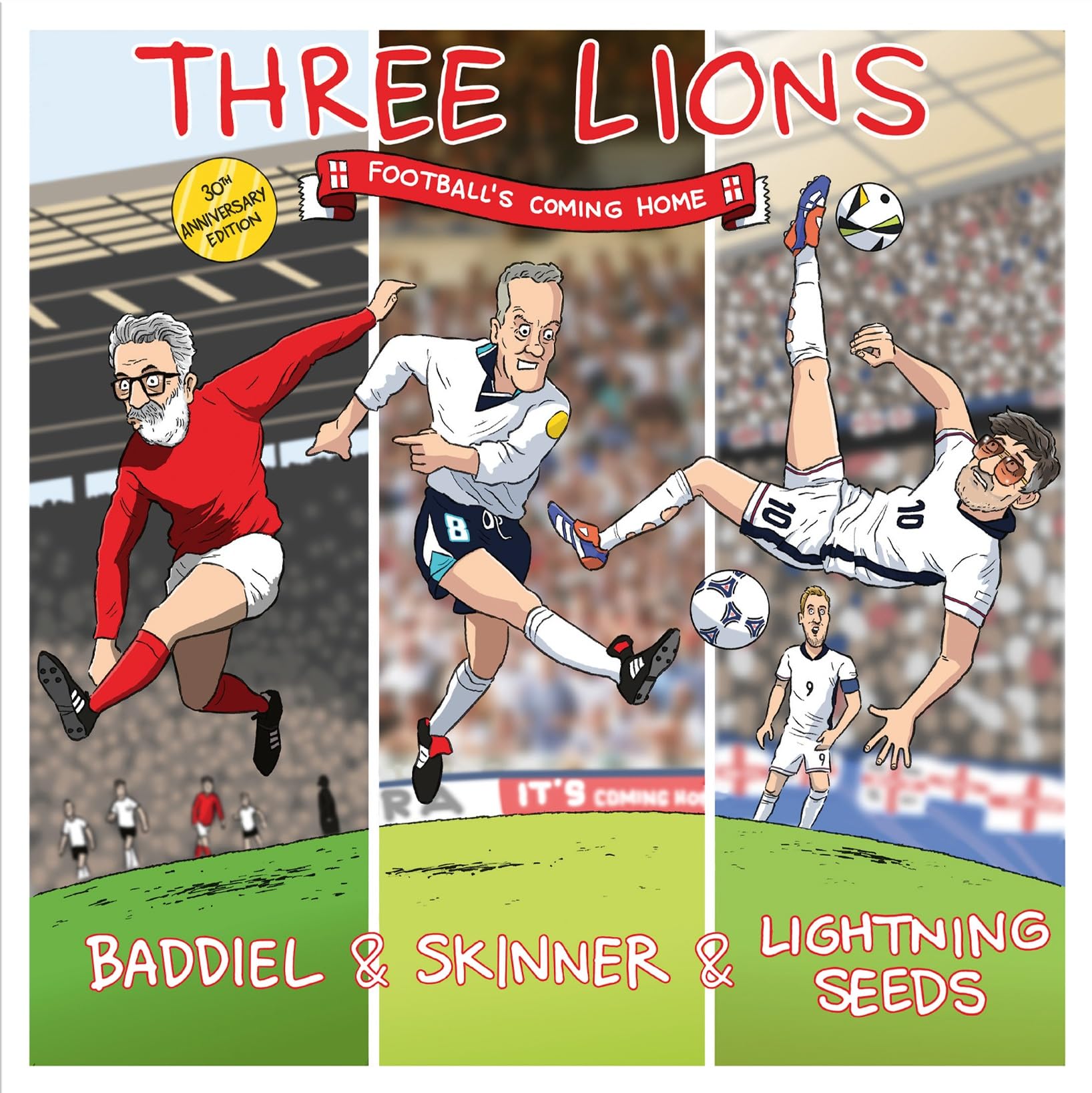Baddiel, Skinner & Lightning Seeds - Three Lions [audioCD]