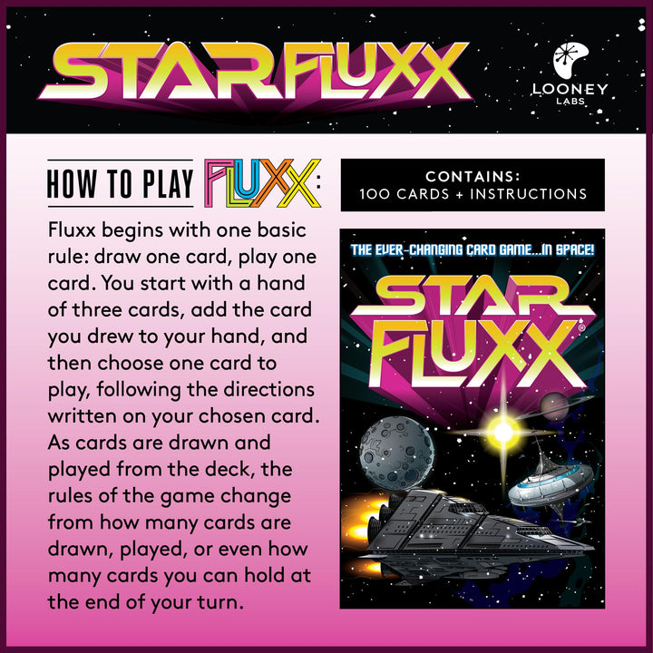 Looney Labs Star Fluxx Card Game