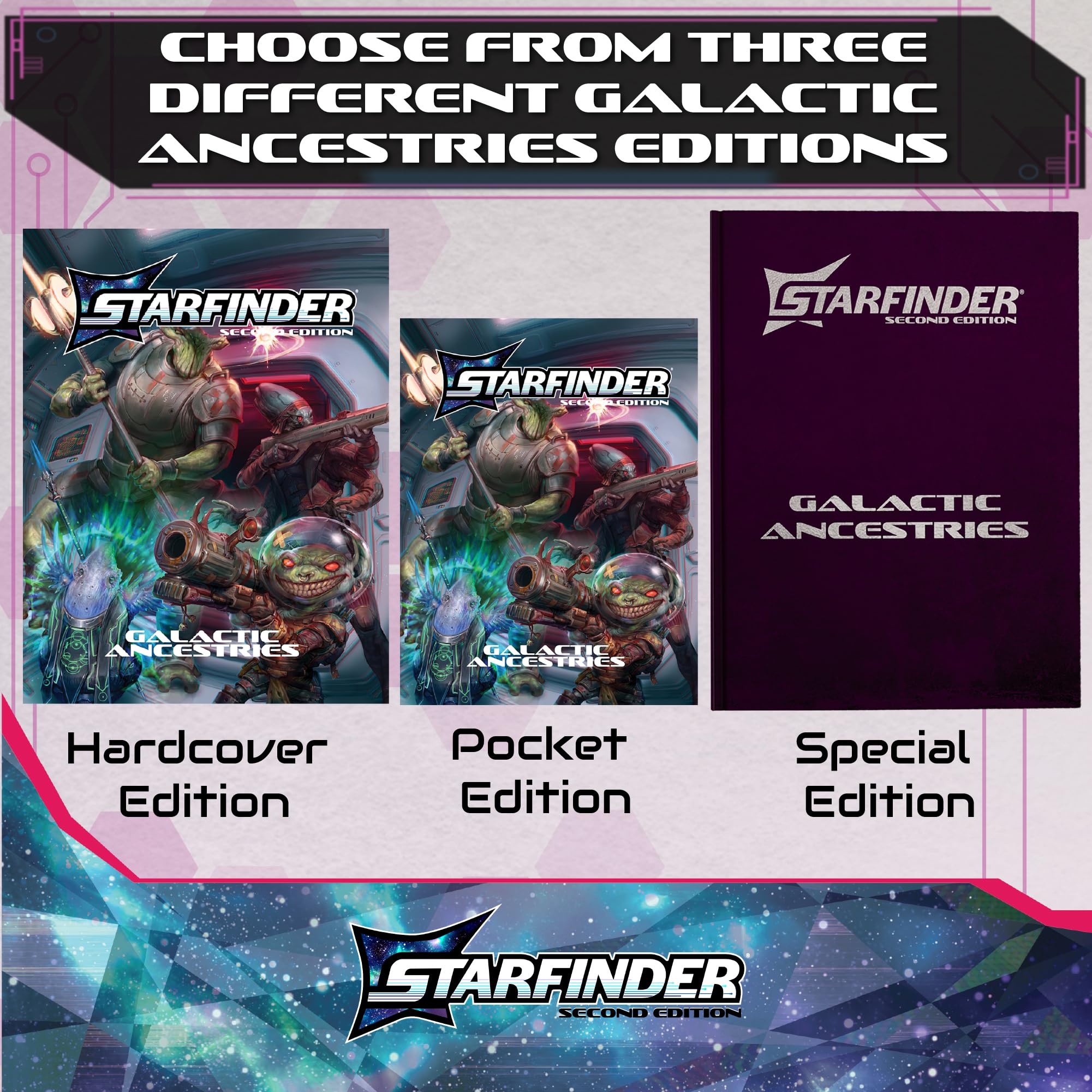 Starfinder Galactic Ancestries: Pocket Edition [Paperback] 7