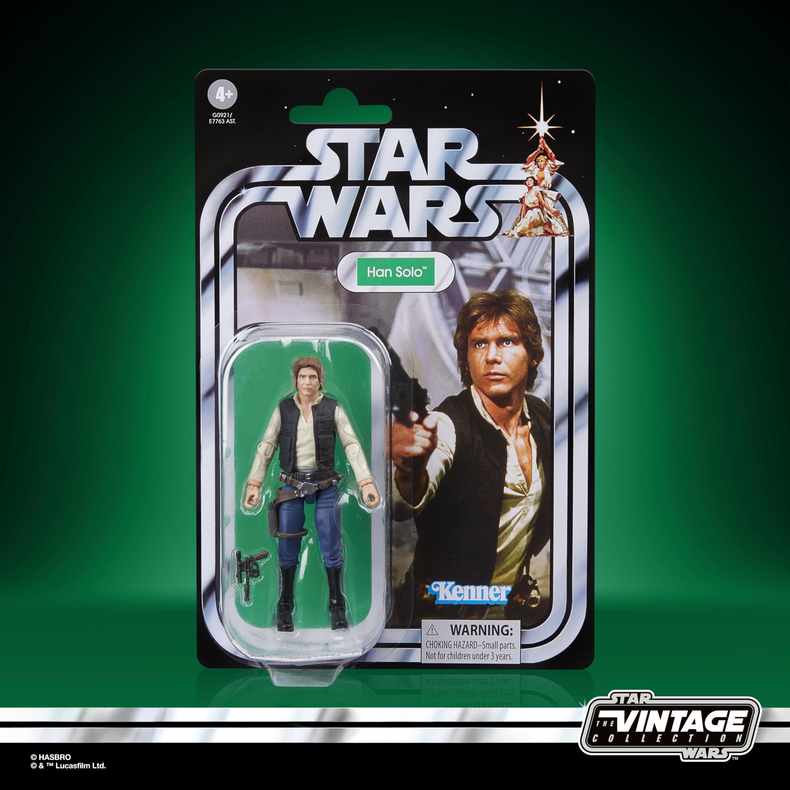 Star Wars The Vintage Collection Han Solo Action Figure, A New Hope