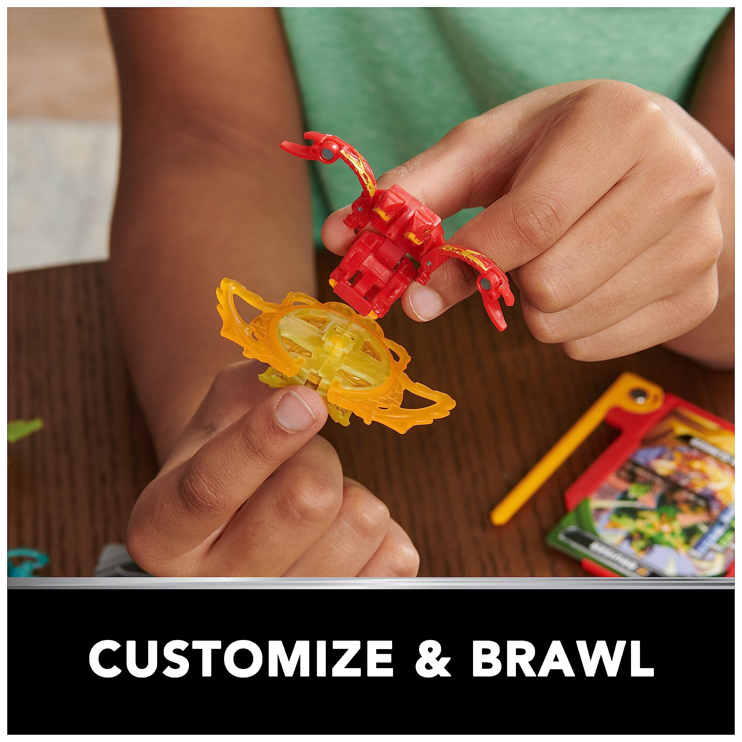 BAKUGAN Battle 5-Pack - Spinning Attack with Core Bakugan, Cards & XL Rip Cord 13