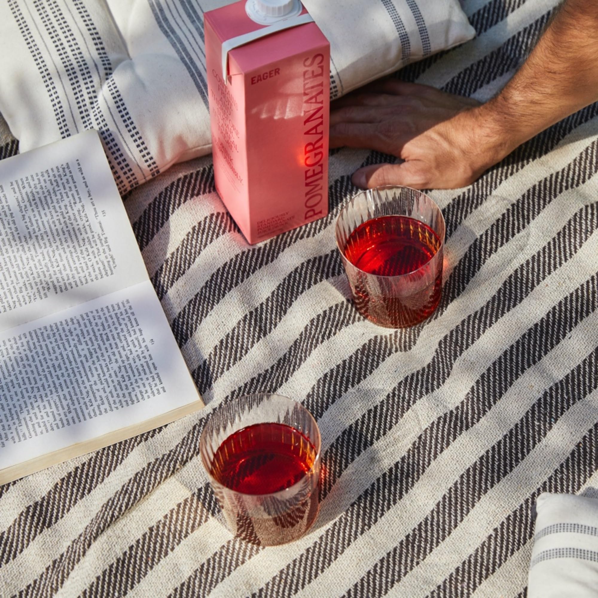 Eager Pomegranate Juice Drink - Naturally Sweetened Fruit Beverage, 29% Pomegranate from Concentrate 6