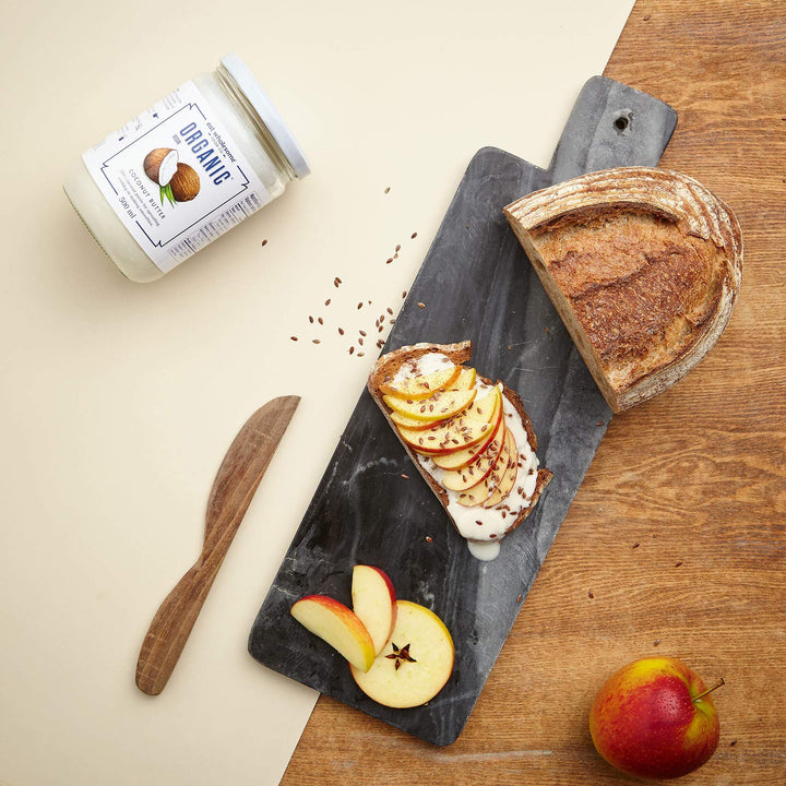 Eat Wholesome Organic Creamed Coconut Butter, 500g - 100% Natural Coconut Purée in Glass Jar