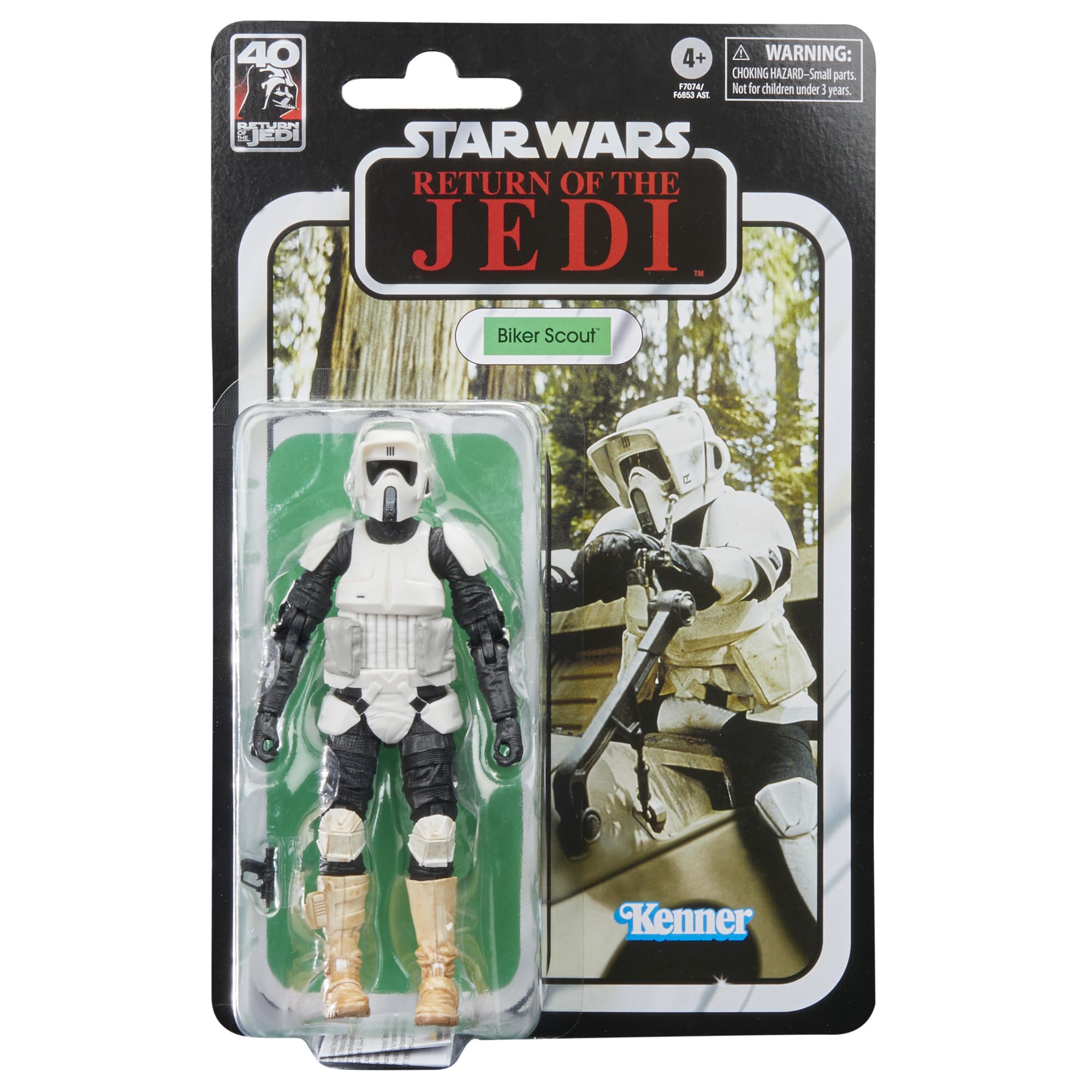 Hasbro Star Wars The Black Series Biker Scout 6-Inch Action Figure - Return of the Jedi 40th Anniversary 8