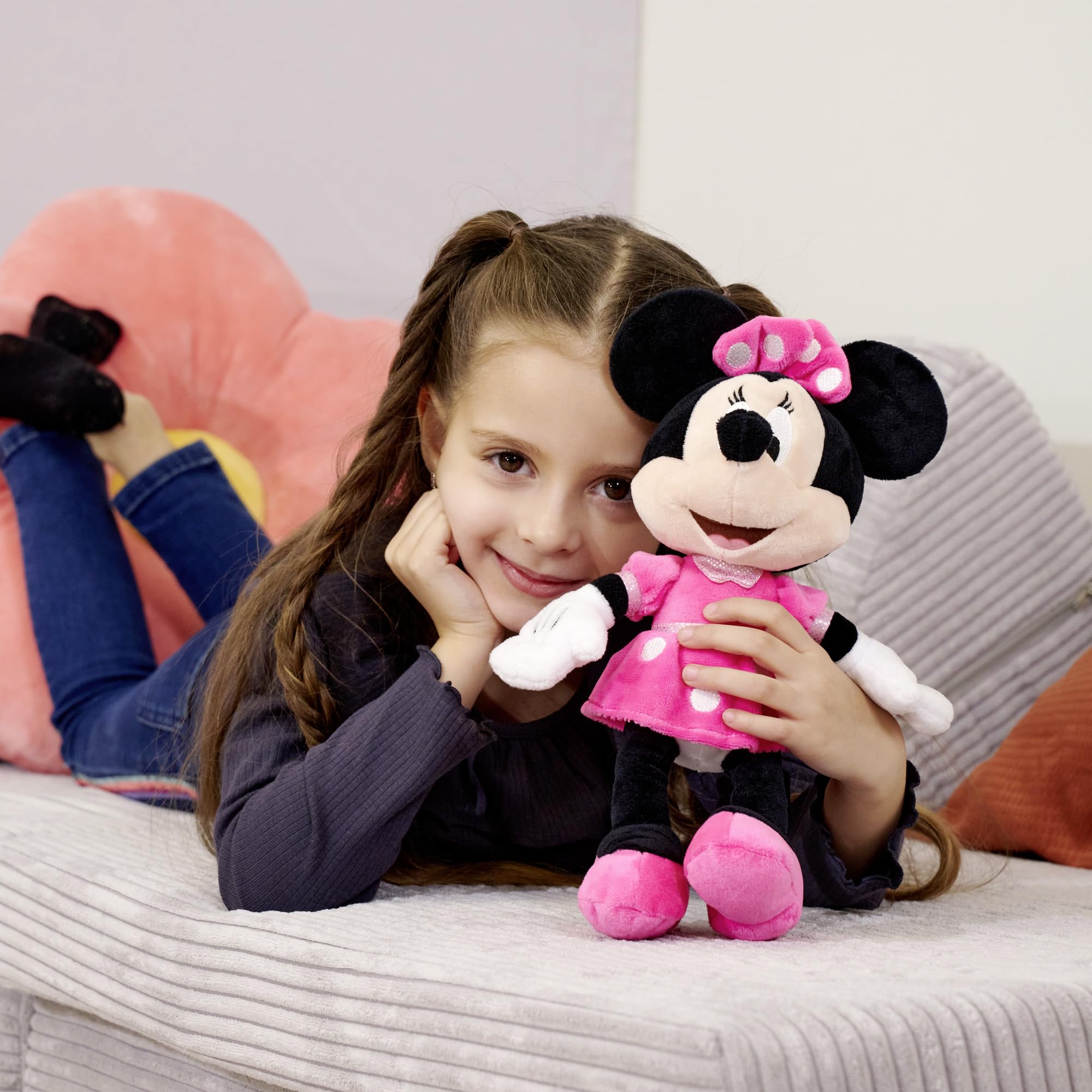 Simba Minnie Mouse Plush Toy - 25cm Disney Licensed Soft Doll 7