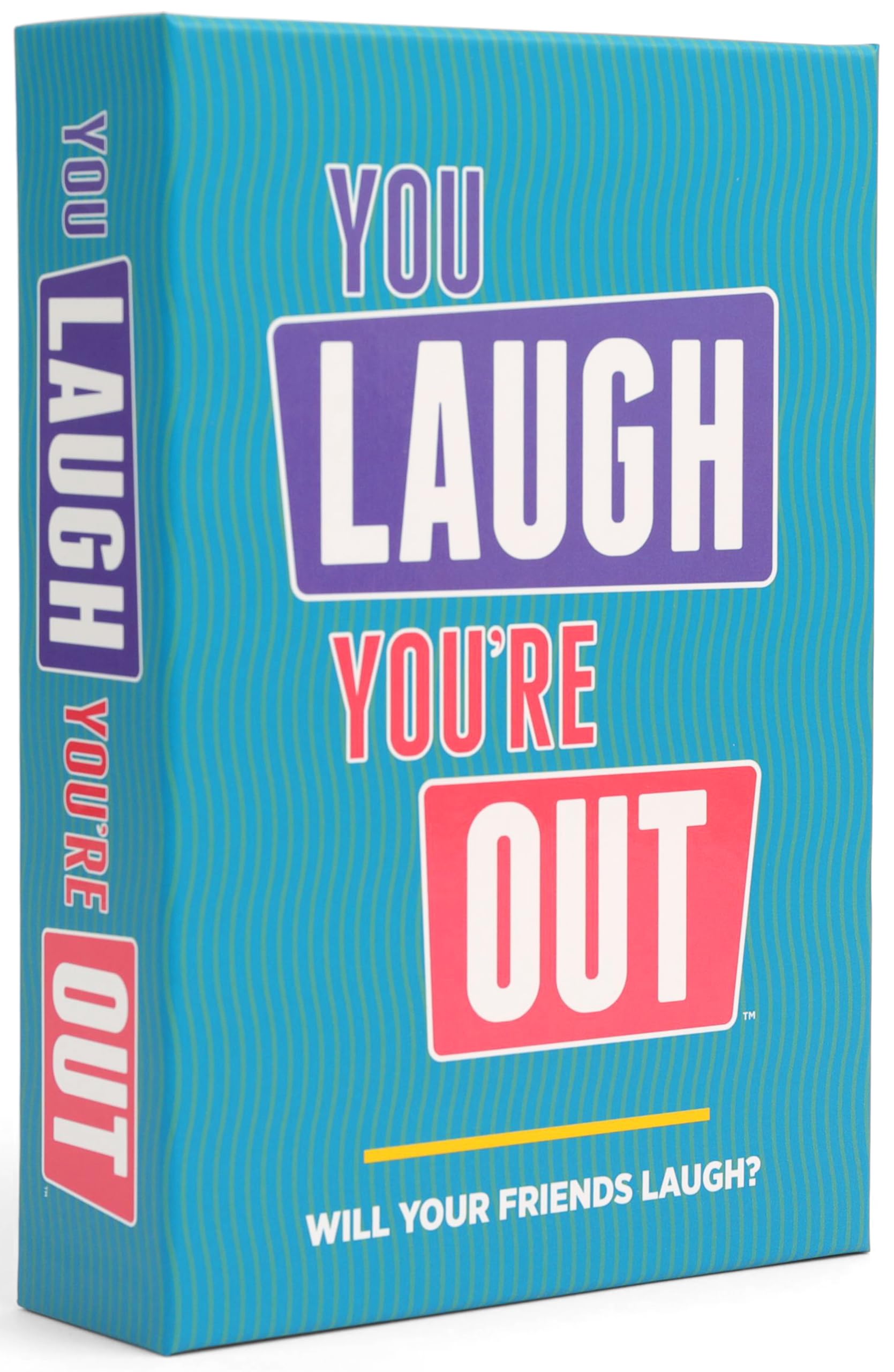 DSS Games You Laugh You're Out Family Party Game | 4+ Players Ages 14+ | Includes 125 Cards 1