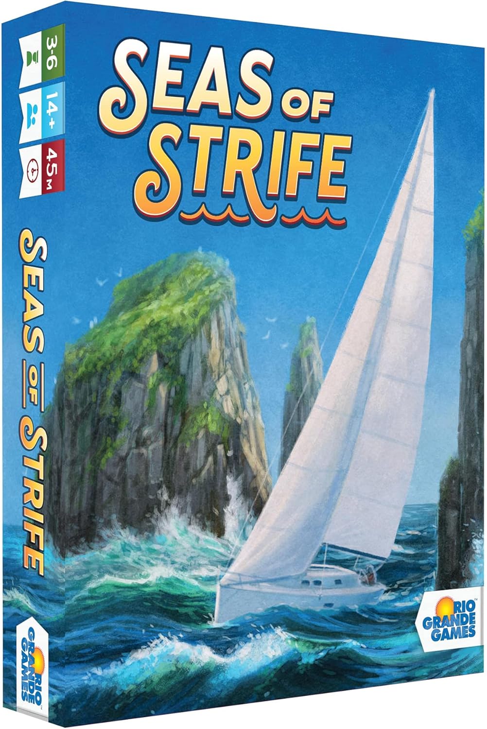 Rio Grande Games Seas of Strife Trick-Taking Card Game (RIO639)