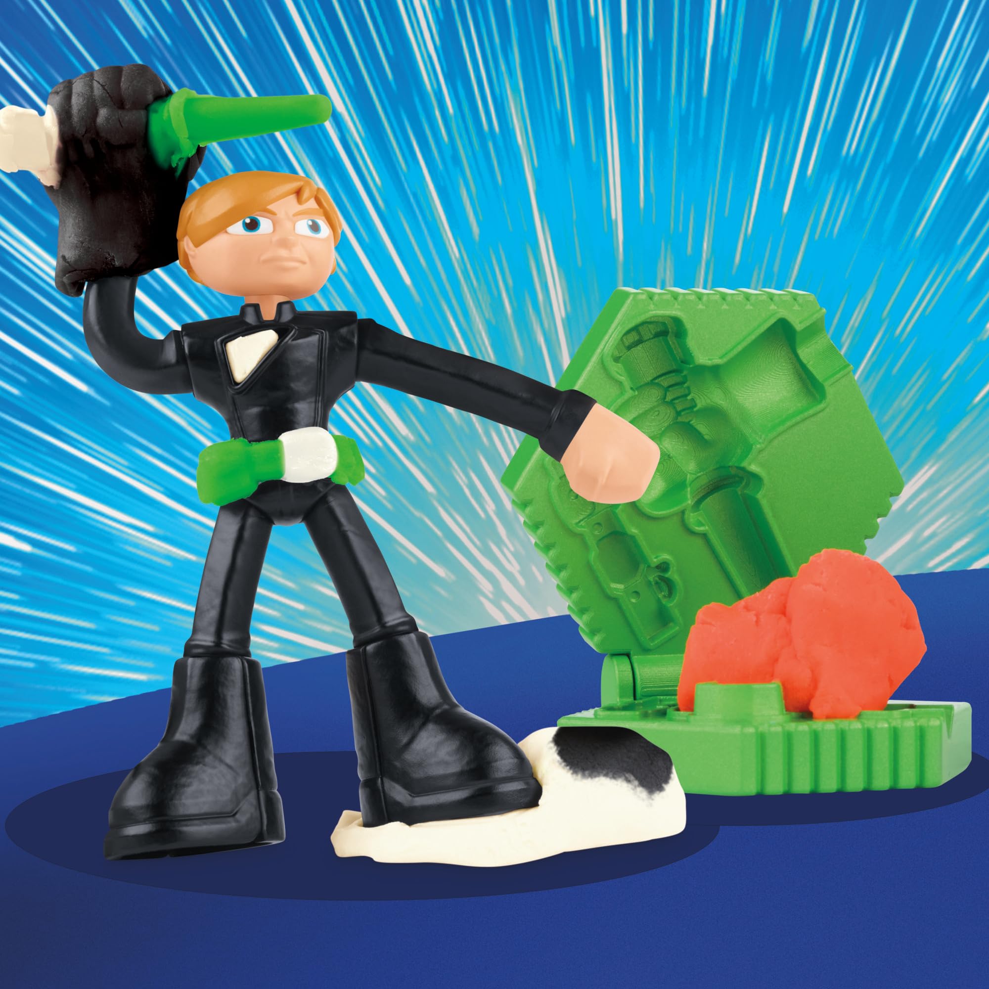 Play-Doh Star Wars Squish & Slice Lightsabers Action Figure Set | Ages 4+ | 2 Figures 5