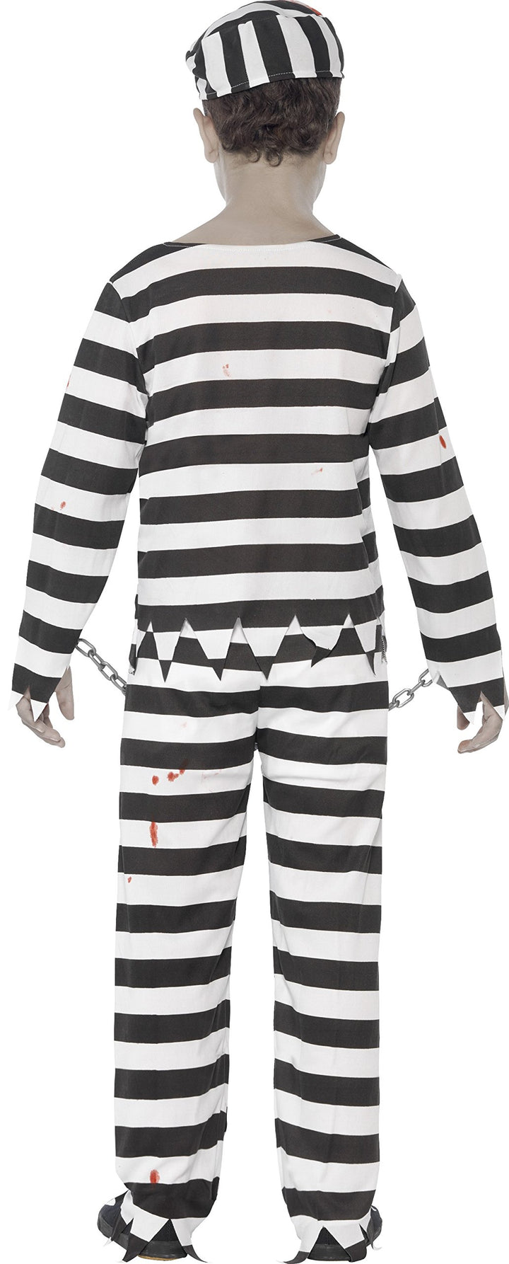 Smiffys Zombie Convict Costume - Child Age 10-12 Years