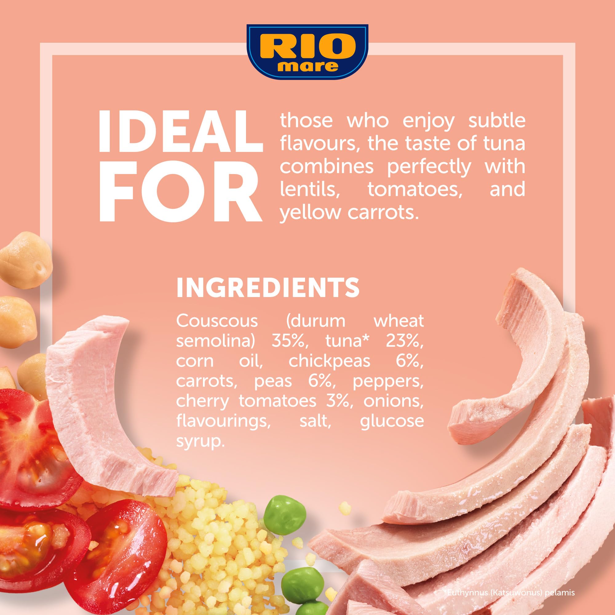 Rio Mare Insalatissime Cous Cous and Tuna - Ready to Eat Meal | 160g 5
