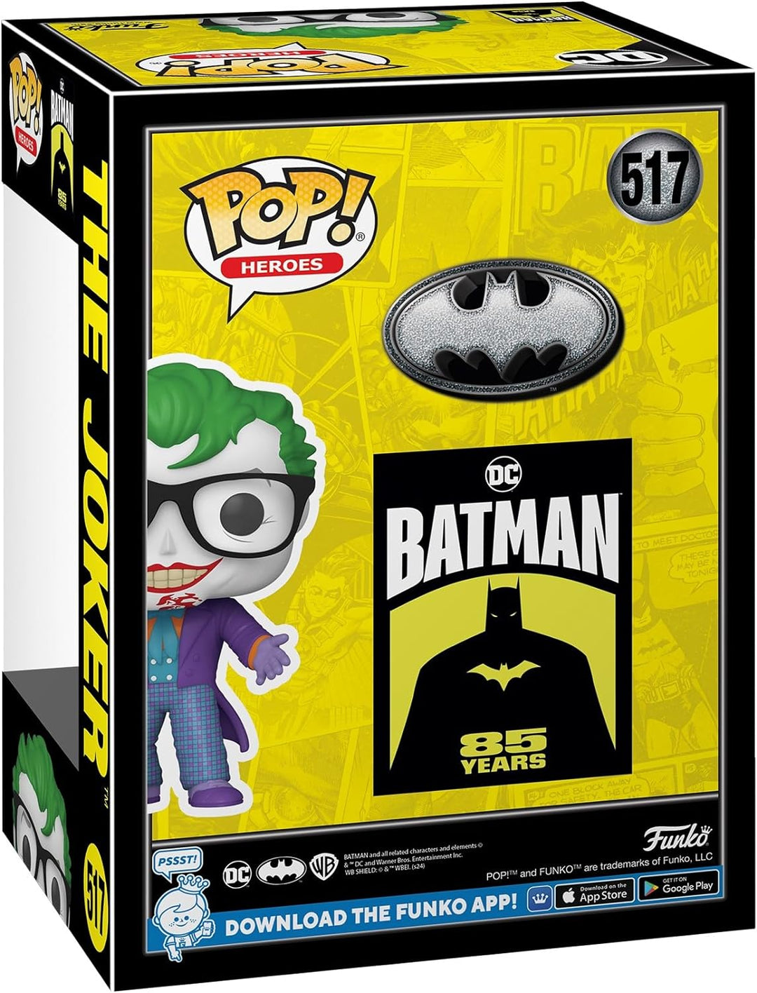 Funko Pop! Movies Batman 1989 - The Joker With Teeth Vinyl Figure (80687)