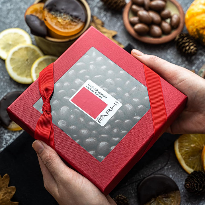 Rita Farhi Milk Chocolate Covered Brazil Nuts in Gift Box 210g
