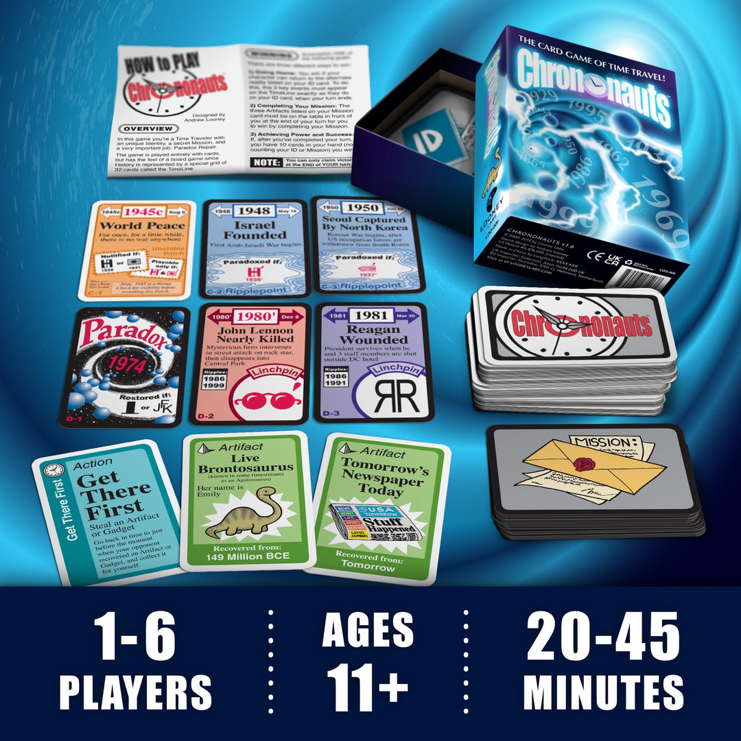 Looney Labs Chrononauts Card Game