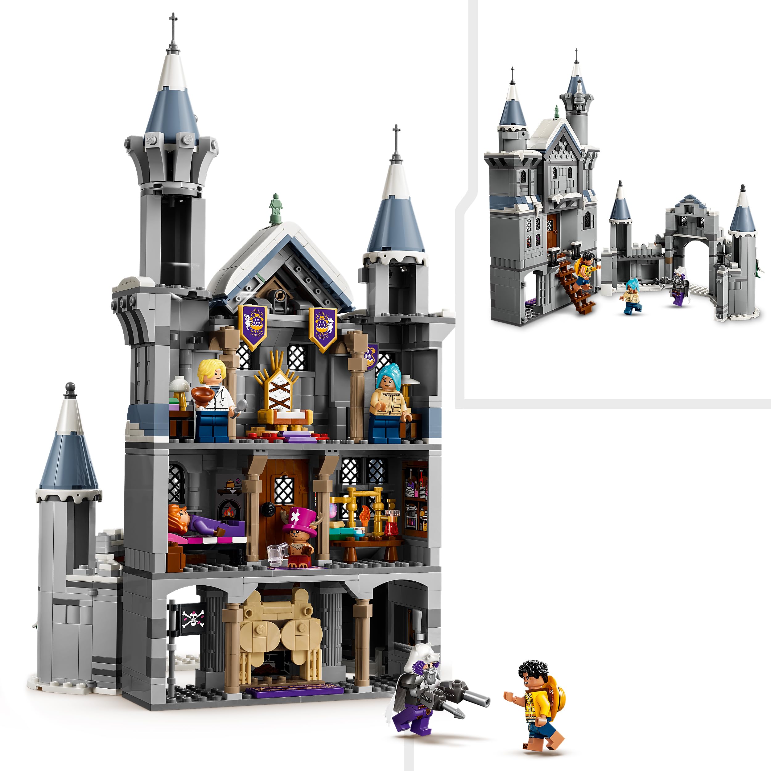 LEGO ONE PIECE Battle at Drum Castle Building Set | 6 Minifigures | Ages 9+ 3
