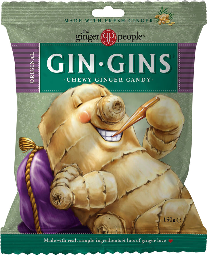 The Ginger People - Gin Gin Original Chewy Candy 150 g