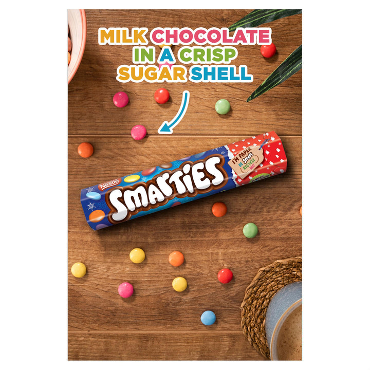 Smarties Milk Chocolate Giant Tube - Christmas Edition 120 g