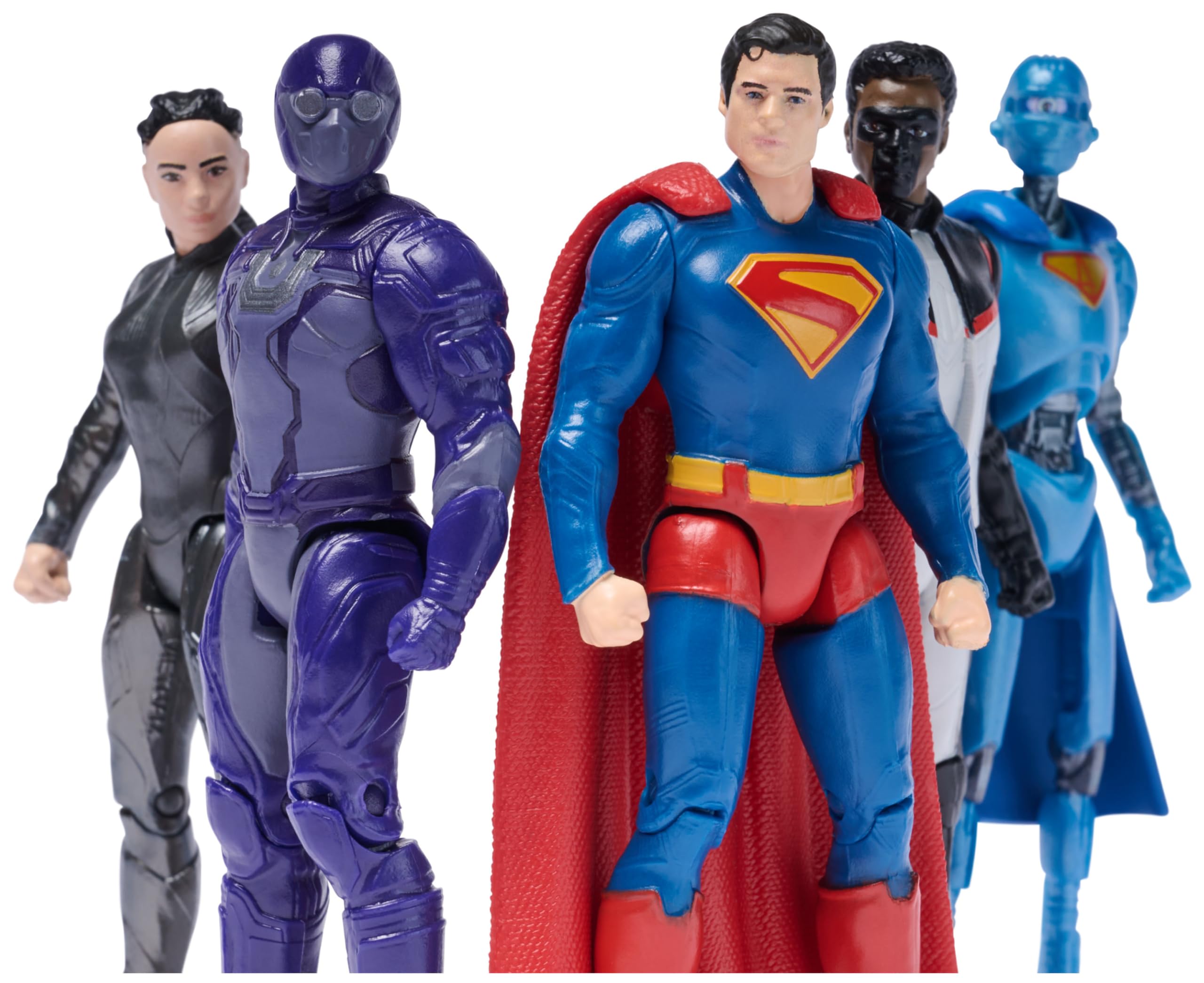 DC Comics Superman Heroes vs. Villains 5-Pack - 7 cm Action Figures for Kids 4-15 5